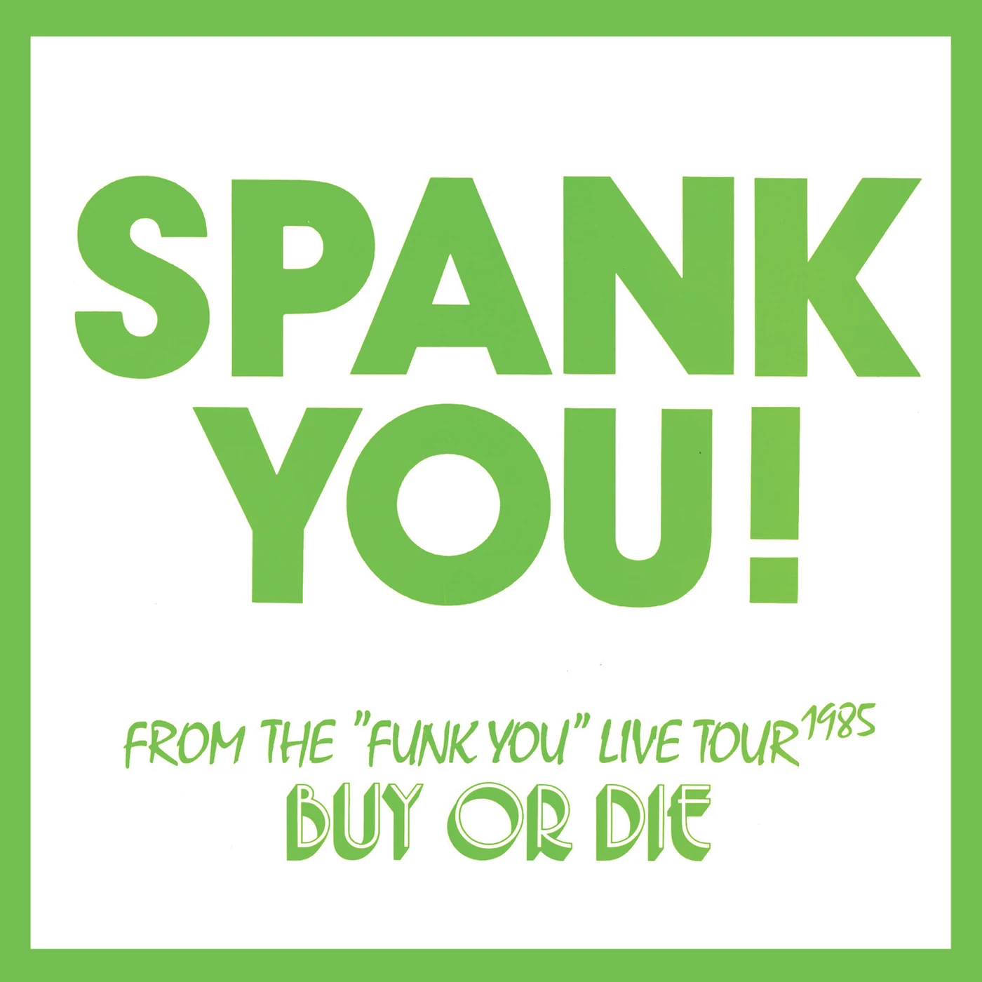 SPANK YOU CD