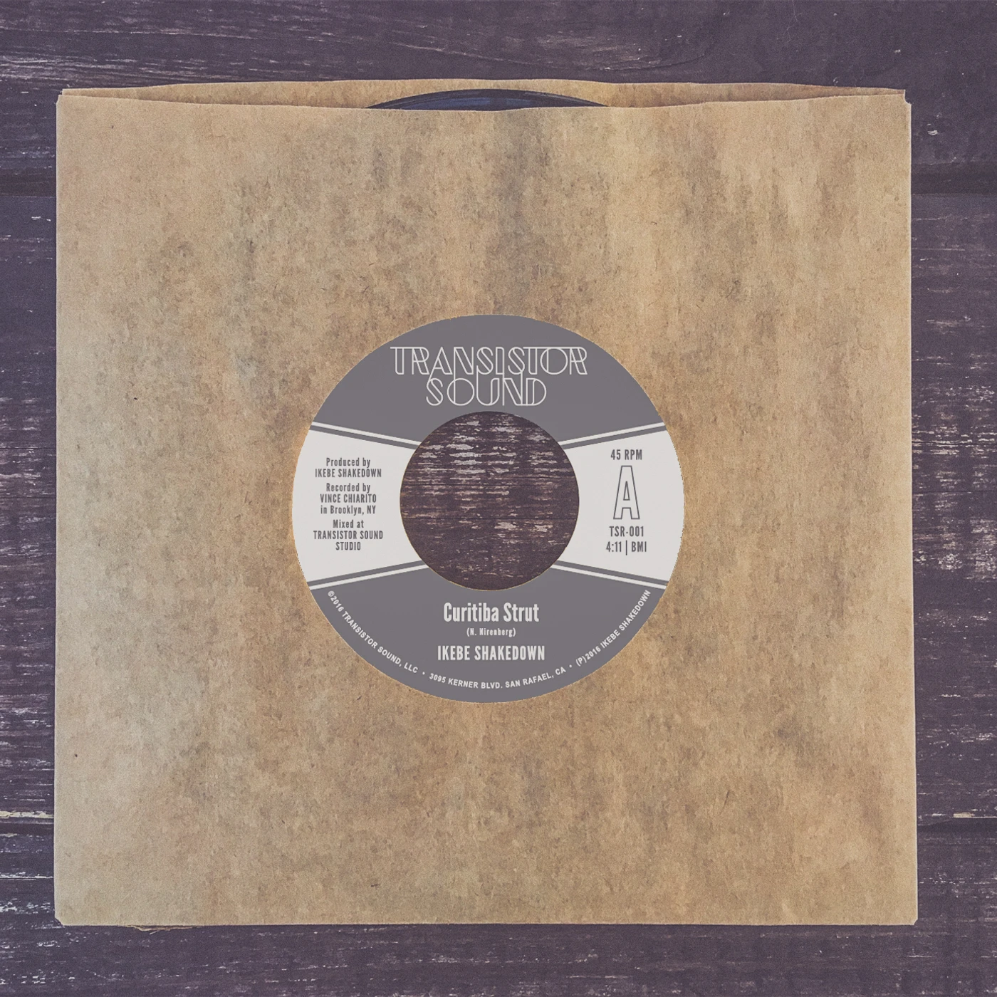 Ikebe Shakedown CURITIBA STRUT / MONOPHONICS / HANGING ON Vinyl Record