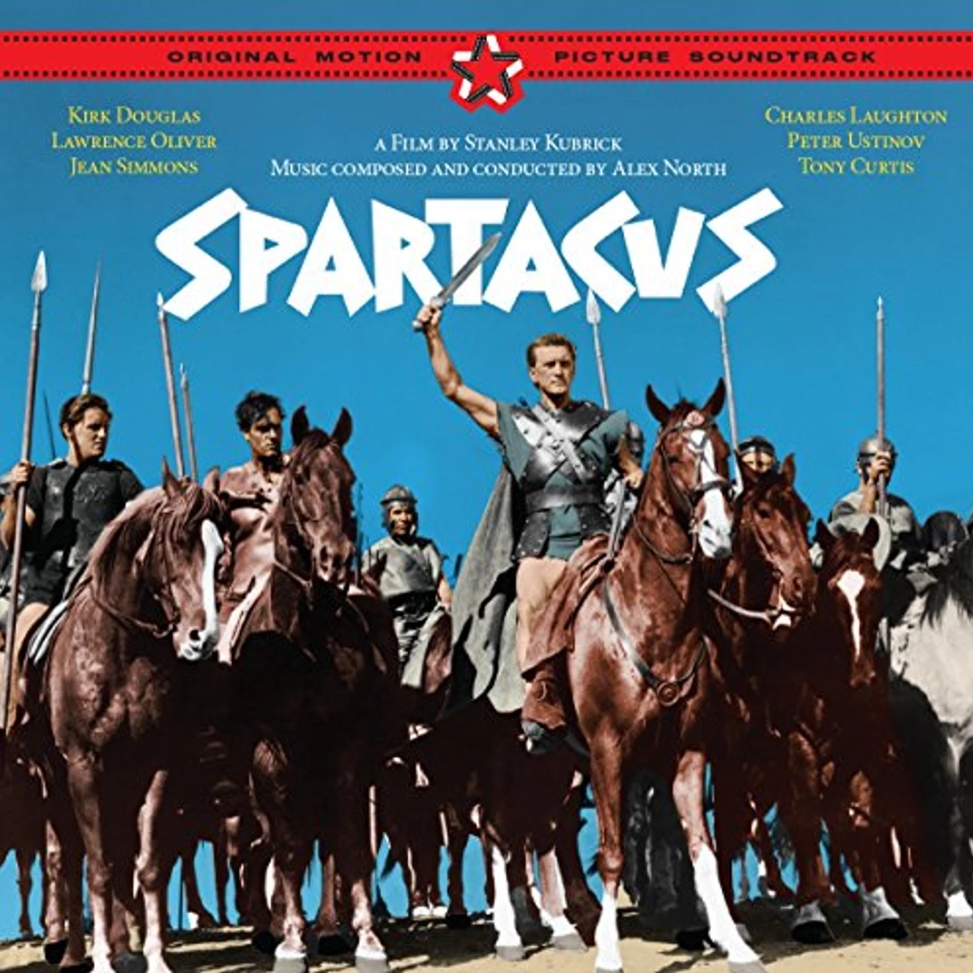 Alex North SPARTACUS + 4 BONUS TRACKS / Original Soundtrack CD