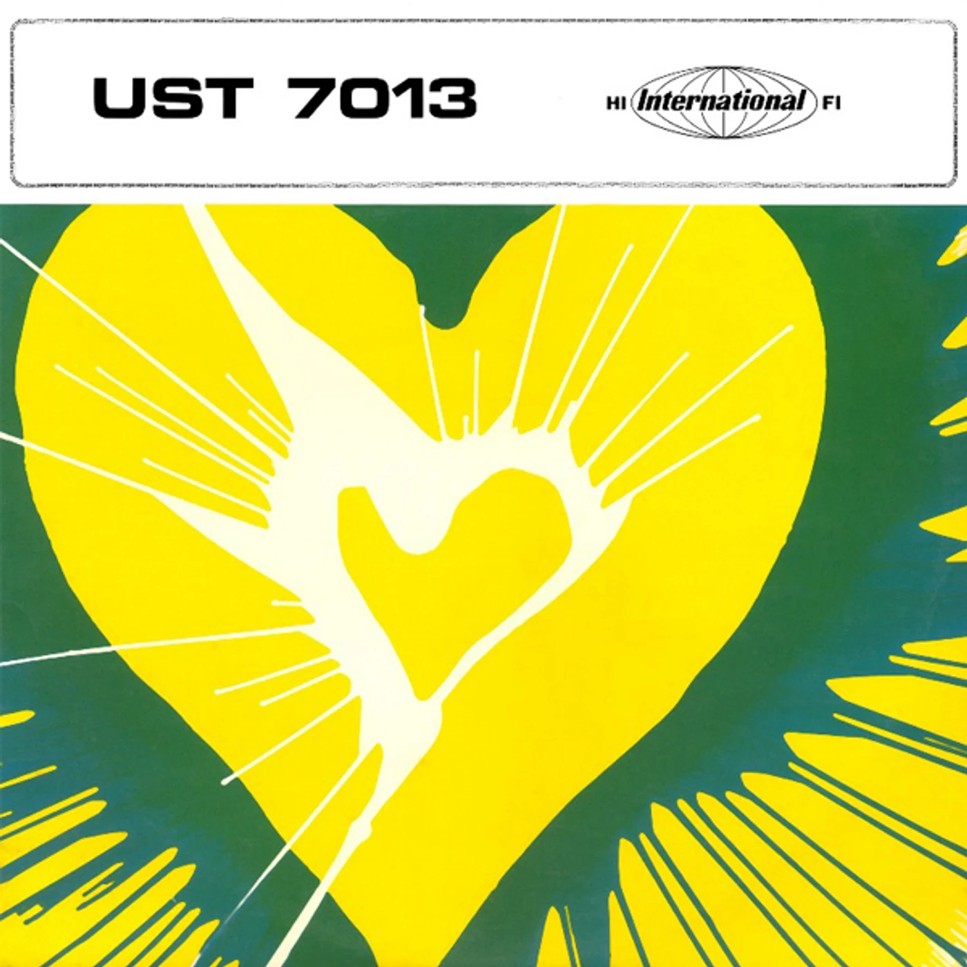 Stelvio Cipriani UST 7013 Vinyl Record