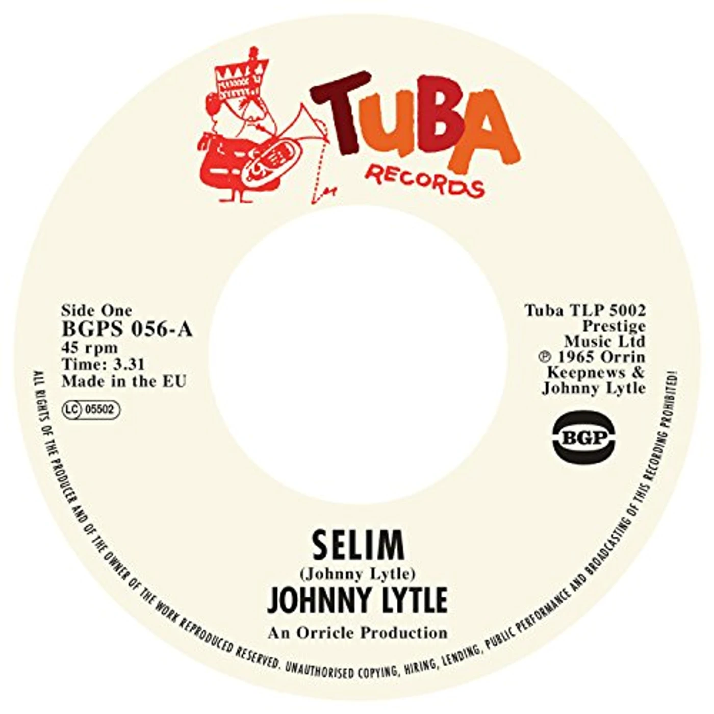 Johnny Lytle SELIM / MAN Vinyl Record