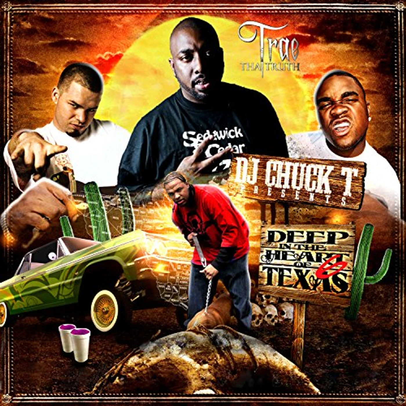 Trae tha Truth & The Worlds Freshest DEEP IN THE HEART OF TEXAS 6 CD