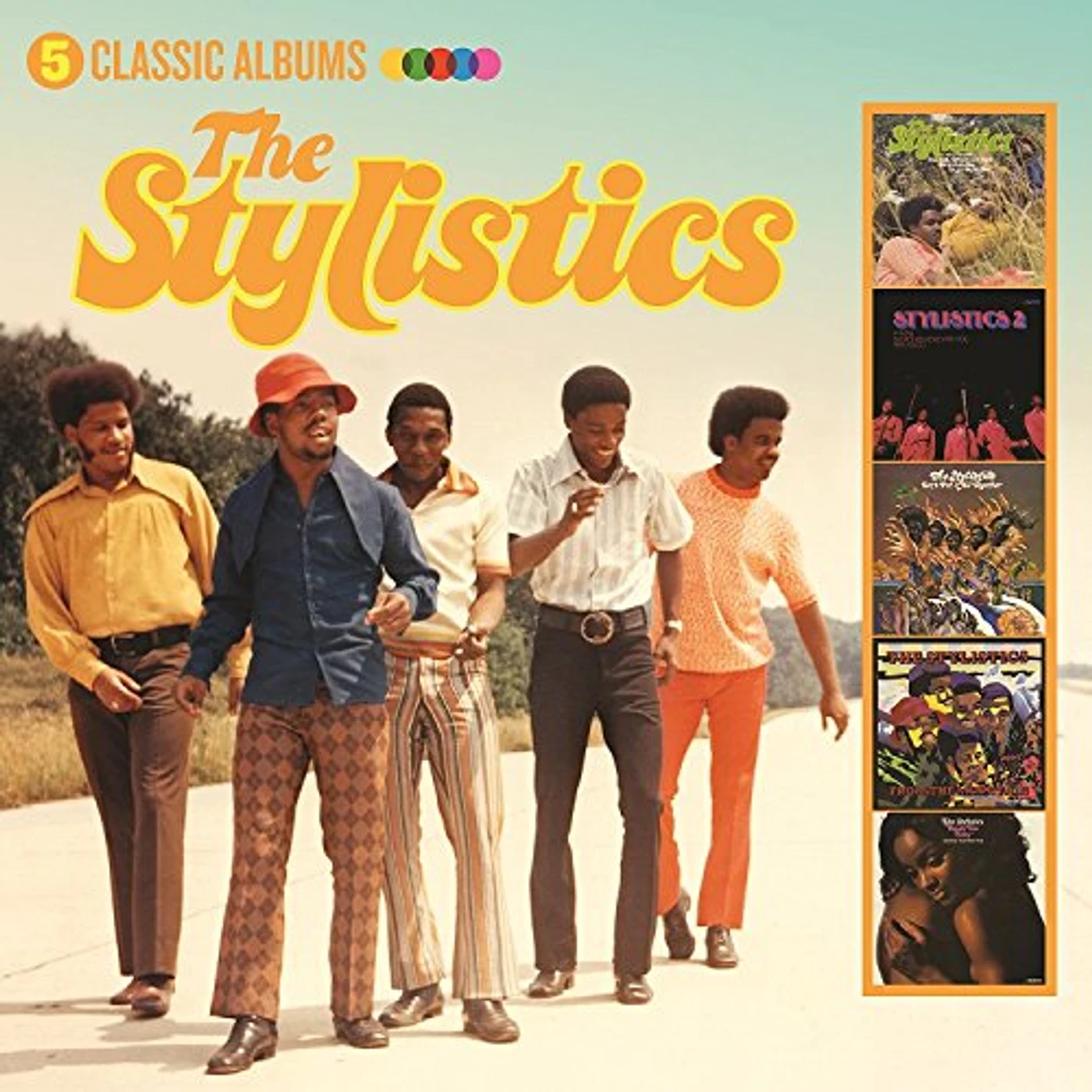 The Stylistics 5 CLASSIC ALBUMS CD