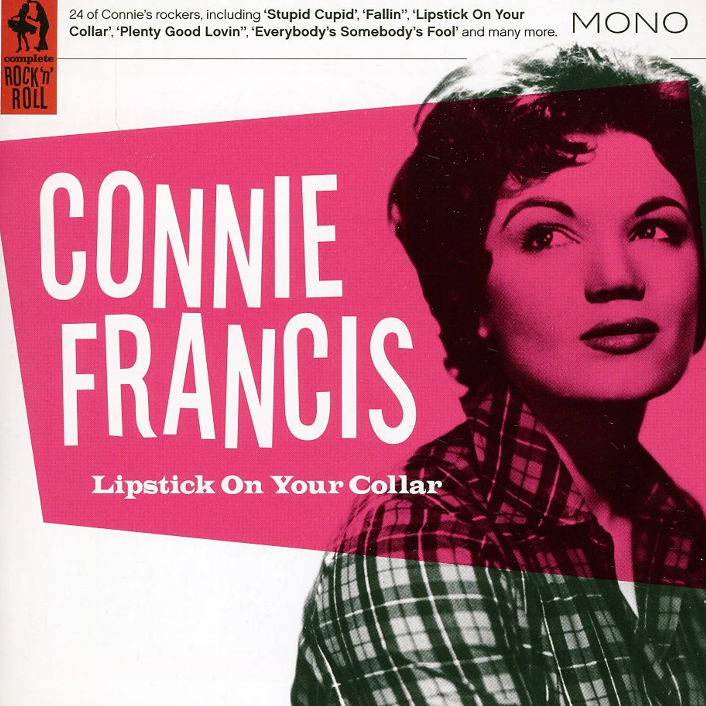 Connie Francis LIPSTICK ON YOUR COLLAR CD