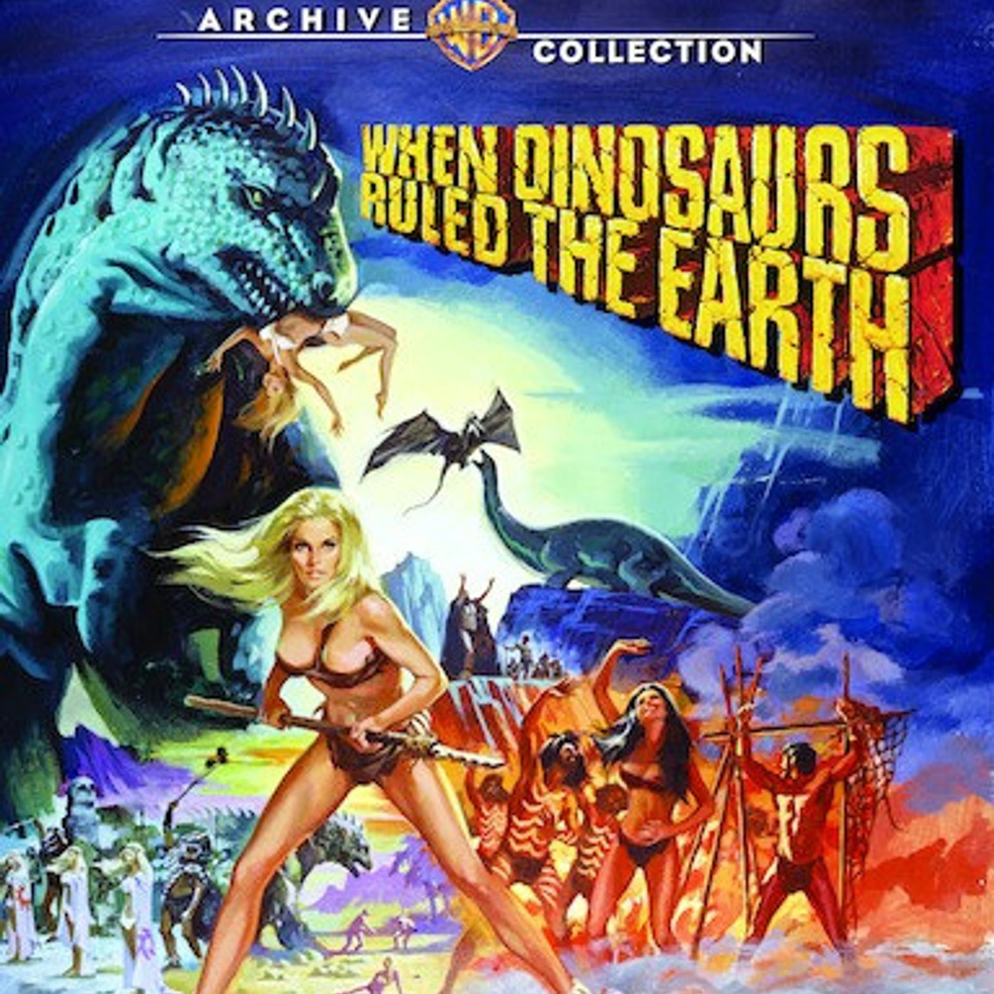 WHEN DINOSAURS RULED THE EARTH (1970) Blu-ray