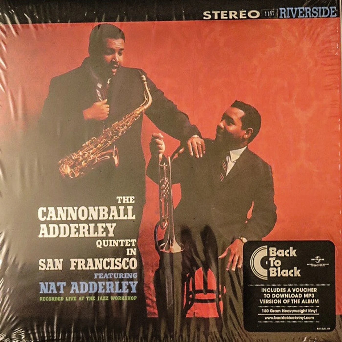 Cannonball Adderley IN SAN FRANCISCO (FEAT BOBBY TIMMONS) Vinyl Record - 180 Gram Pressing, Spain Release