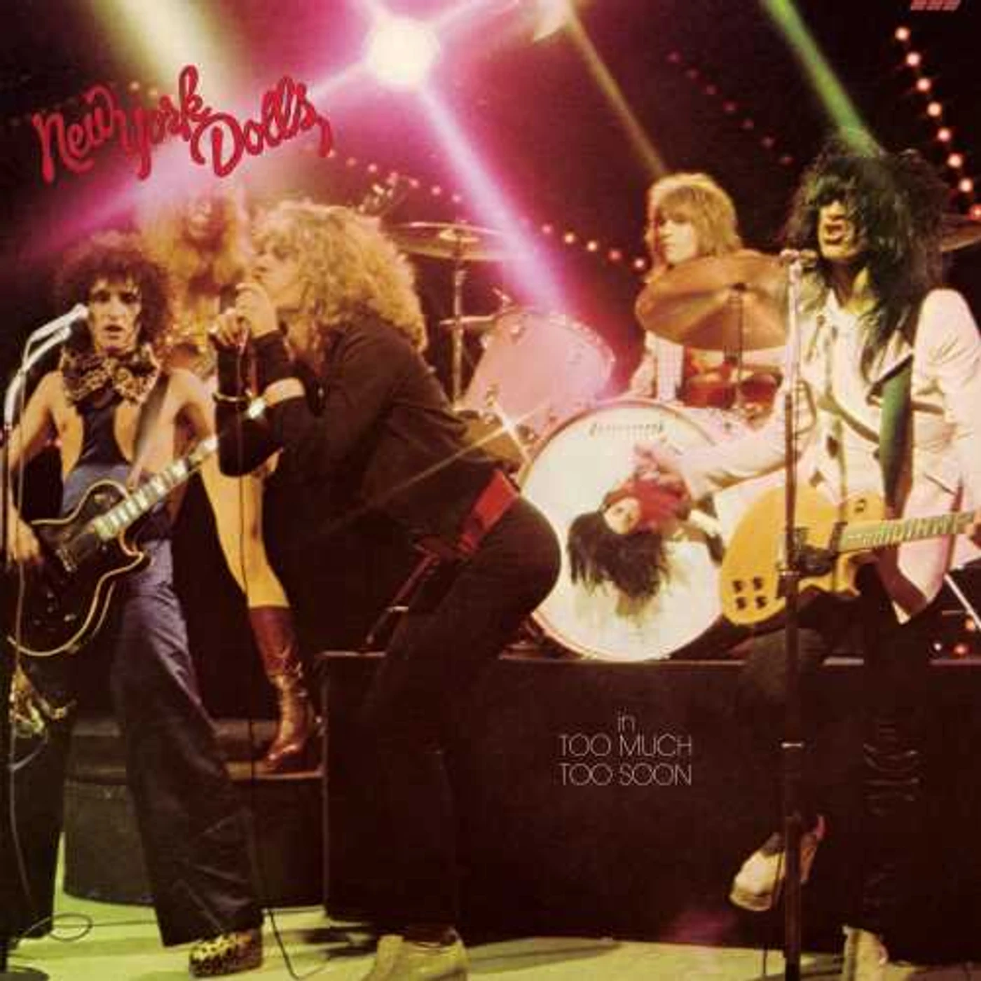 New York Dolls Too Much Too Soon Vinyl Record