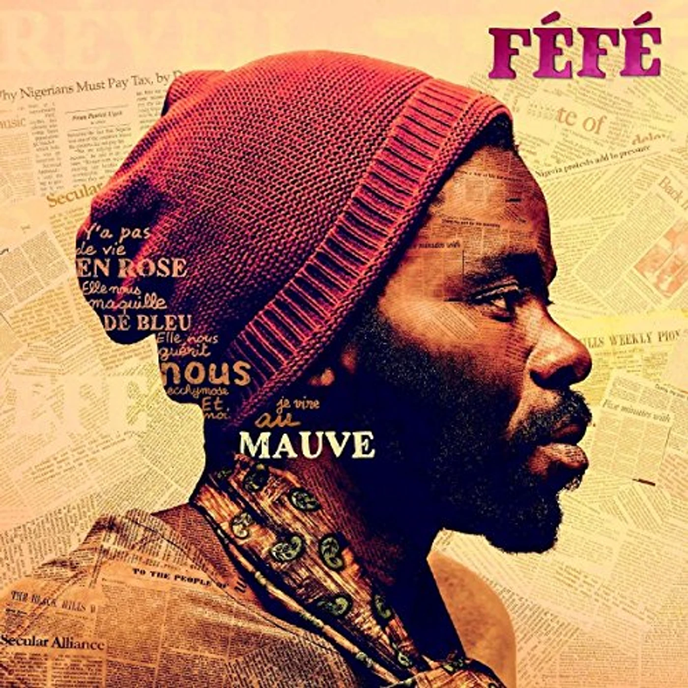 Féfé Mauve Vinyl Record