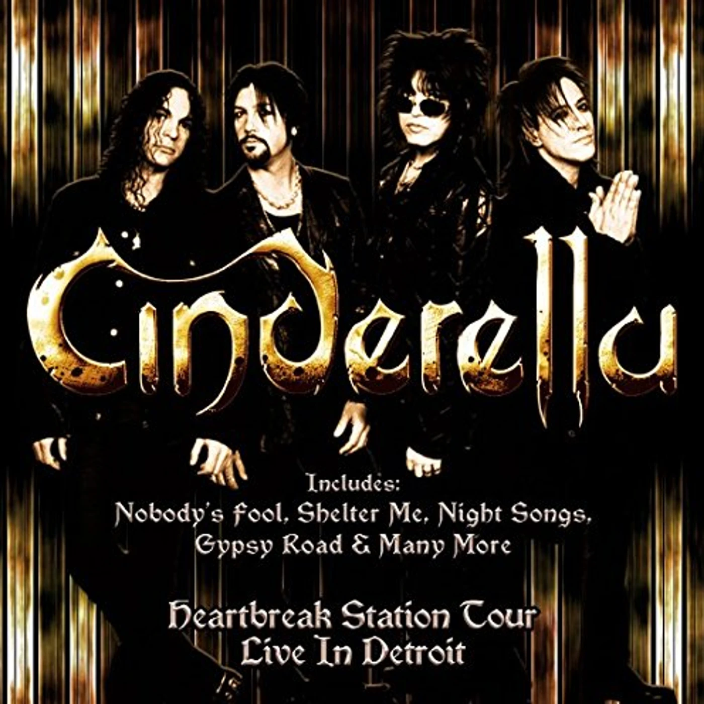 Cinderella LIVE IN DETROIT CD