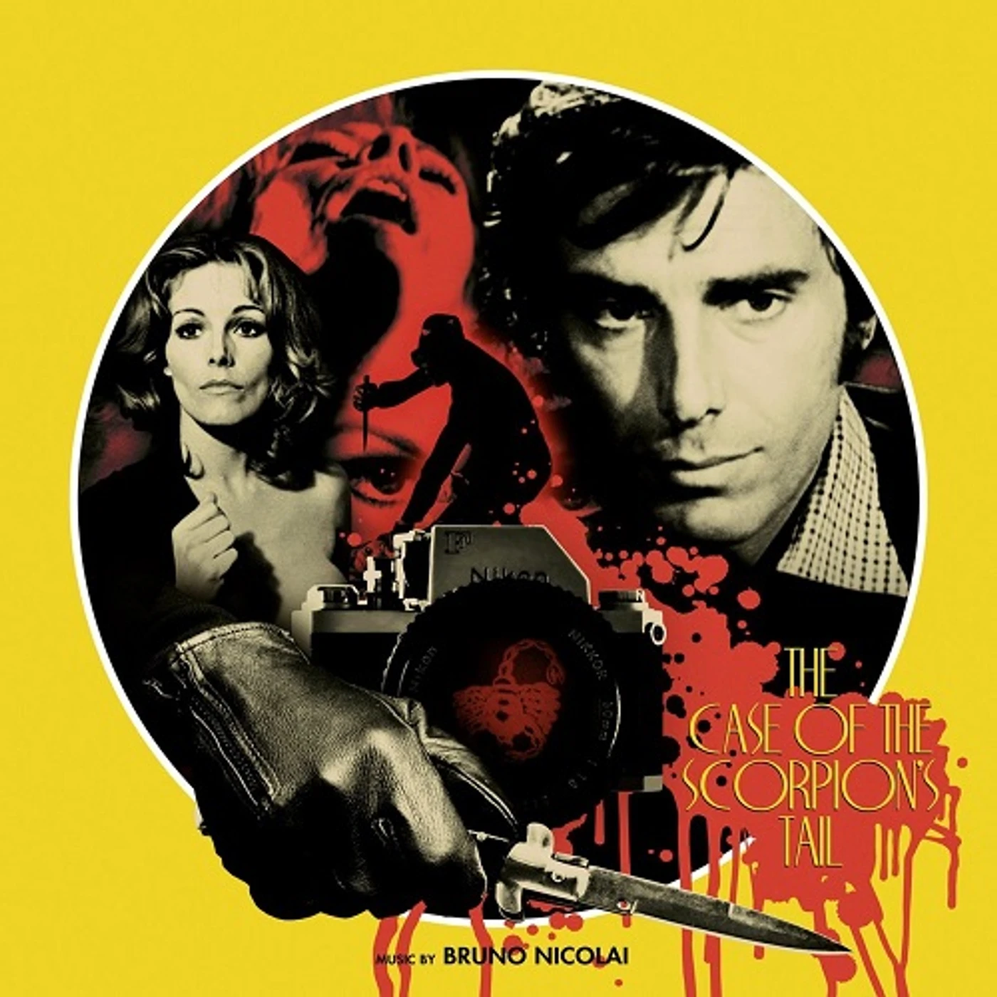 Bruno Nicolai CASE OF THE SCORPIONS TAIL / Original Soundtrack Vinyl Record