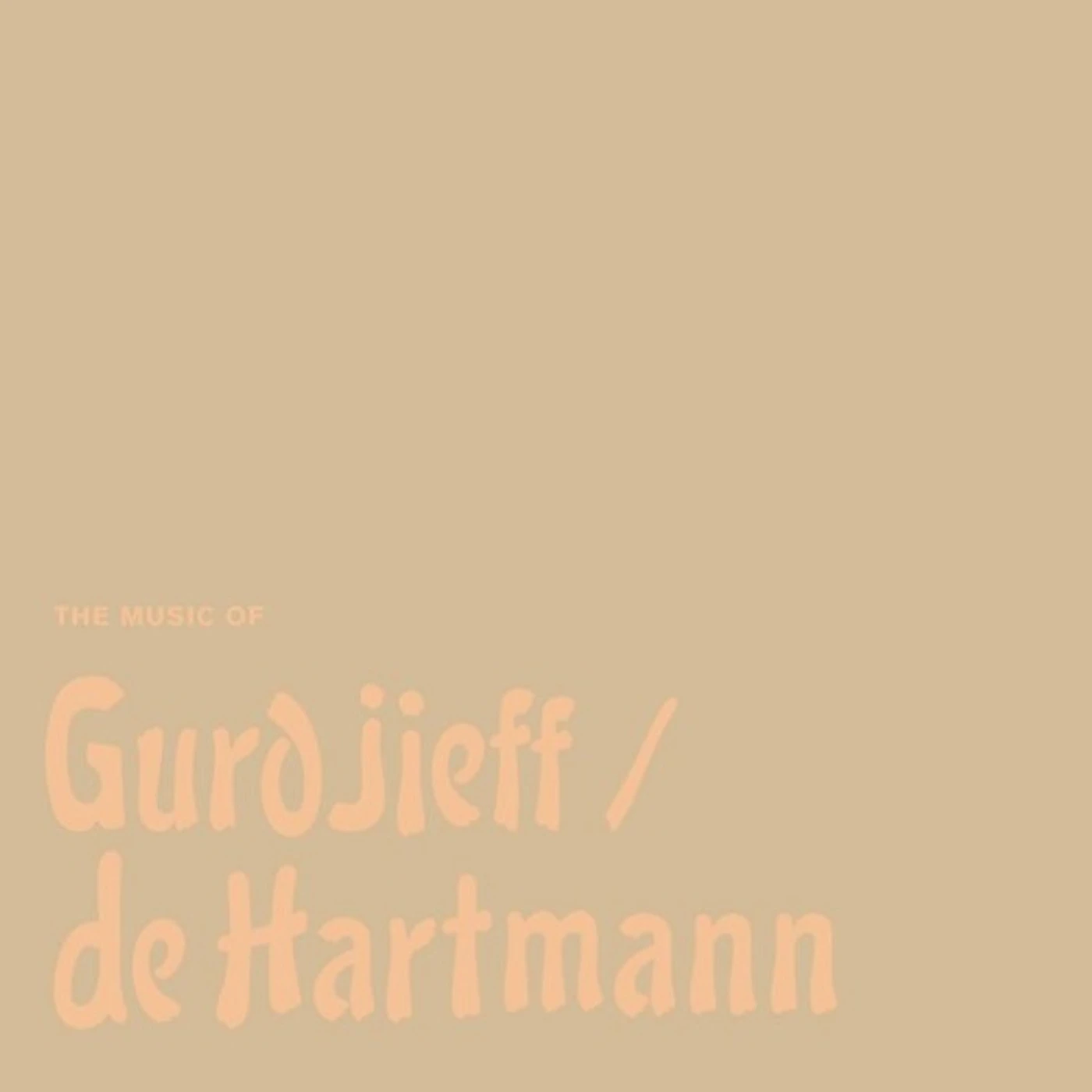 Thomas de Hartmann MUSIC OF GURDJIEFF / DE HARTMANN Vinyl Record Box Set