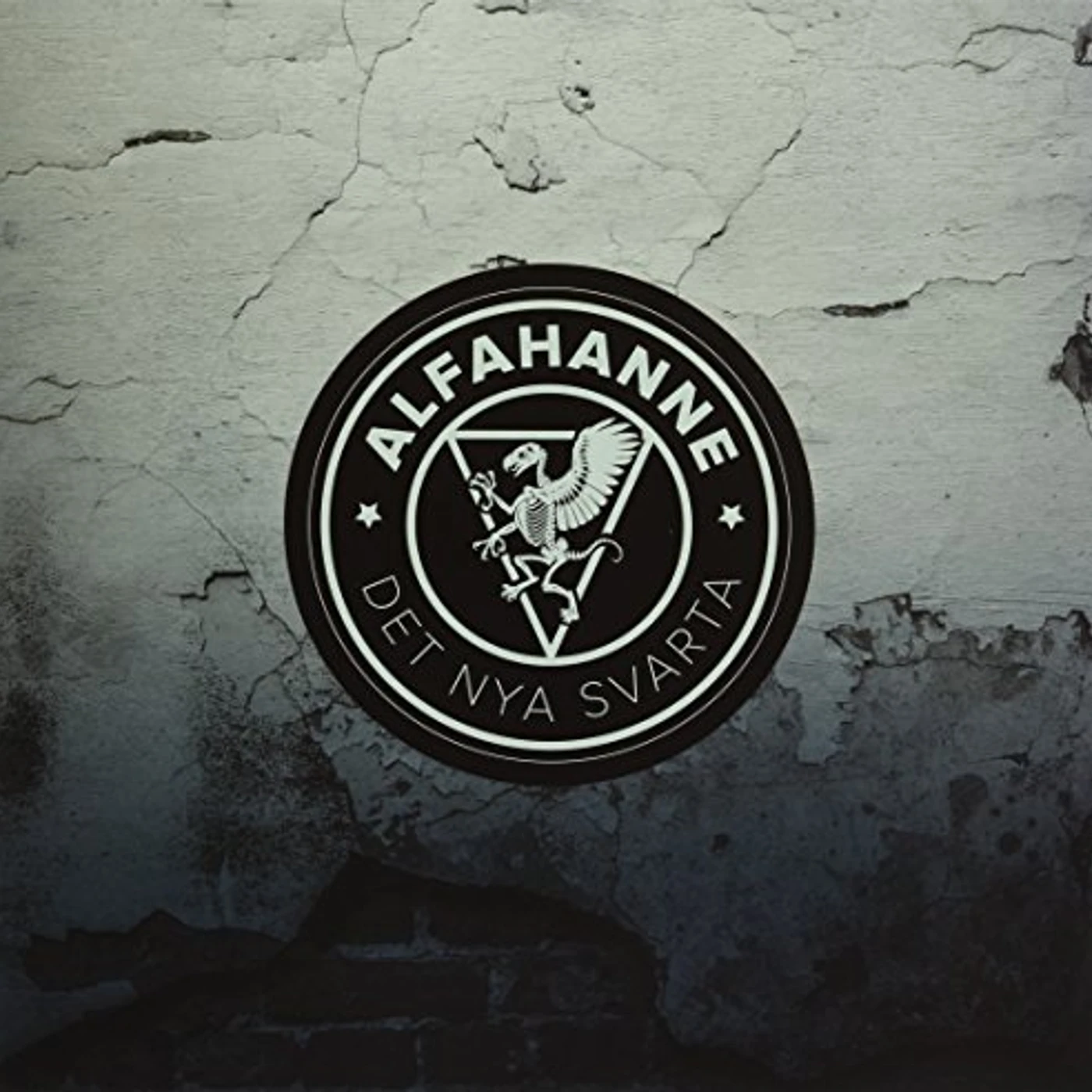 Alfahanne Det nya svarta Vinyl Record