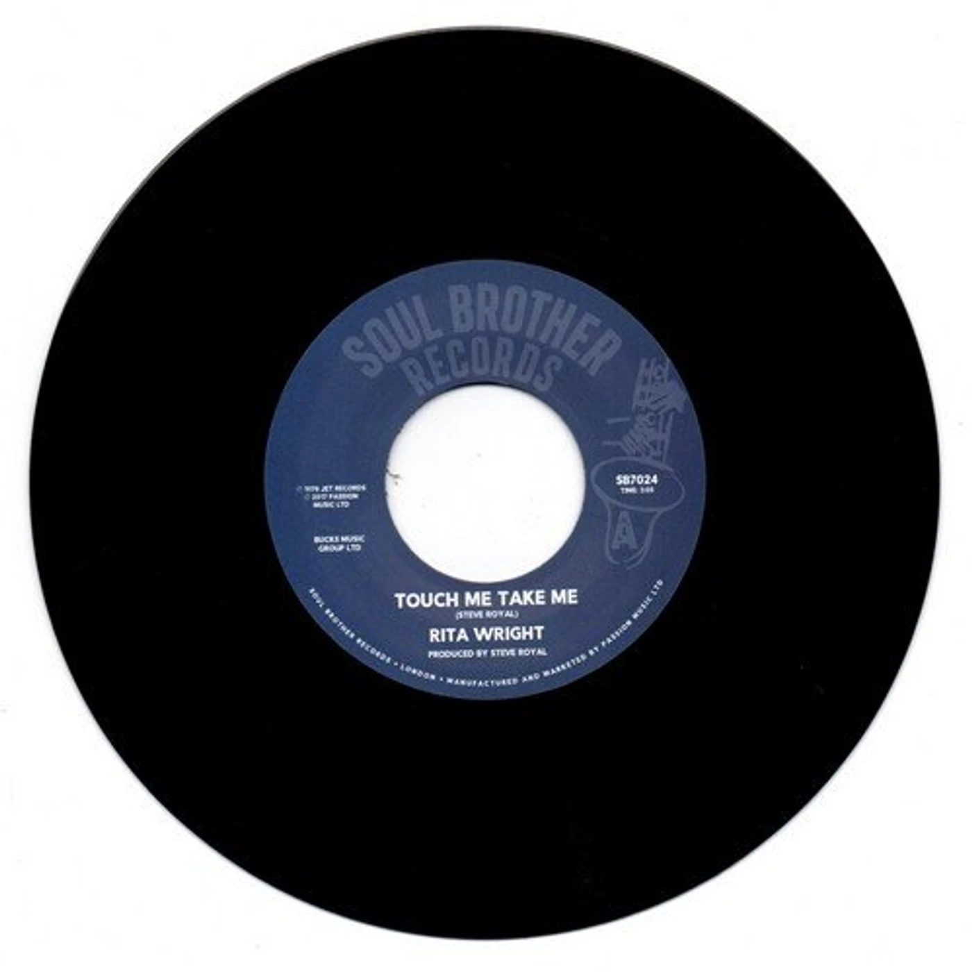 Rita Wright TOUCH ME TAKE ME / LOVE IS ALL YOU NEED Vinyl Record