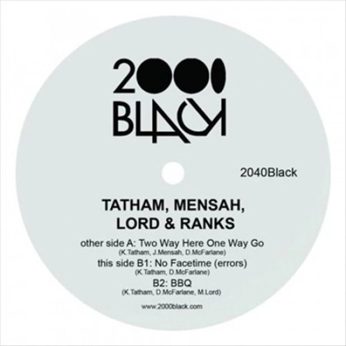 Tatham,Mensah,Lord & Ranks TWO WAY HERE ONE WAY GO Vinyl Record