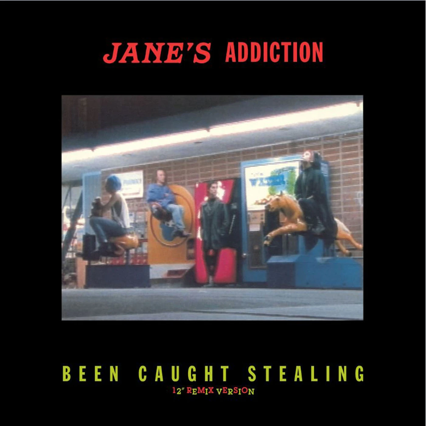 Jane's Addiction BEEN CAUGHT STEALING (REMIX VERSION) Vinyl Record
