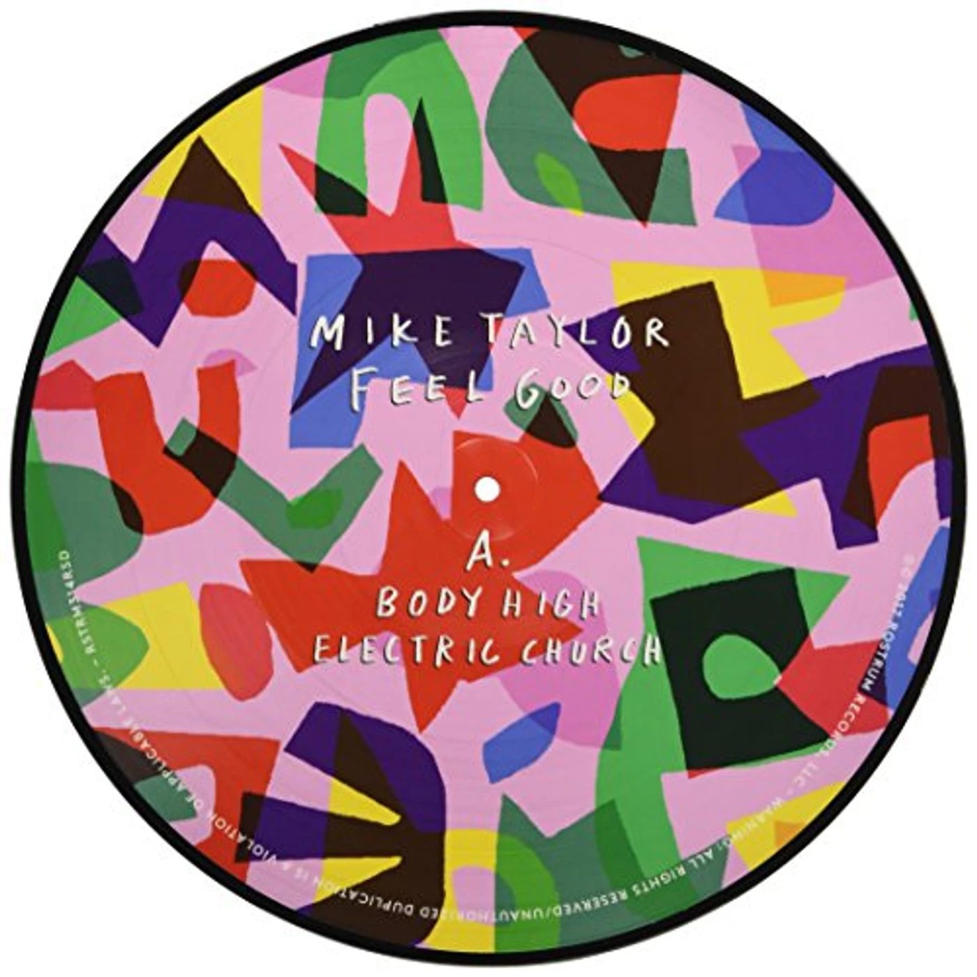 Mike Taylor Feel Good Vinyl Record