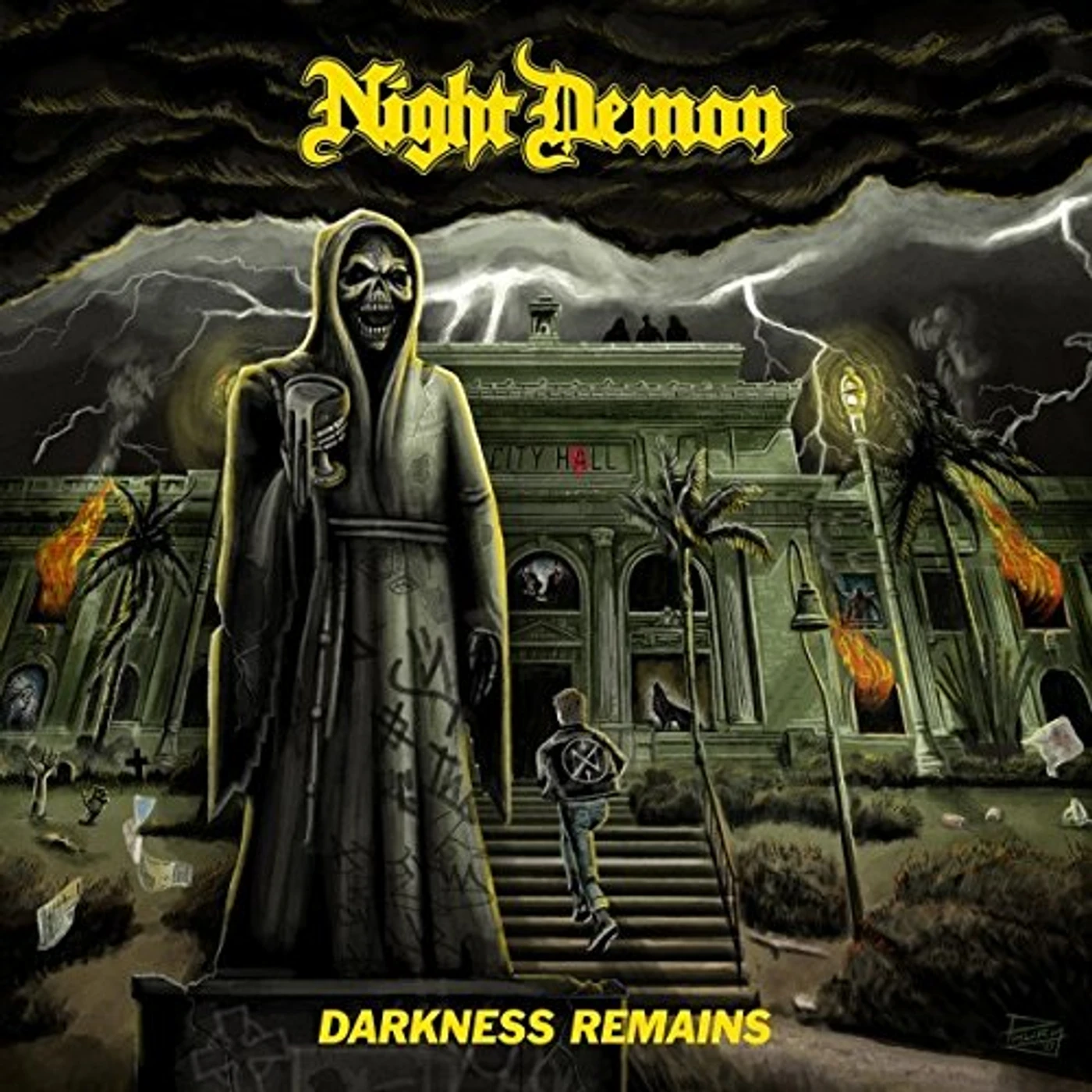Night Demon Darkness Remains Vinyl Record