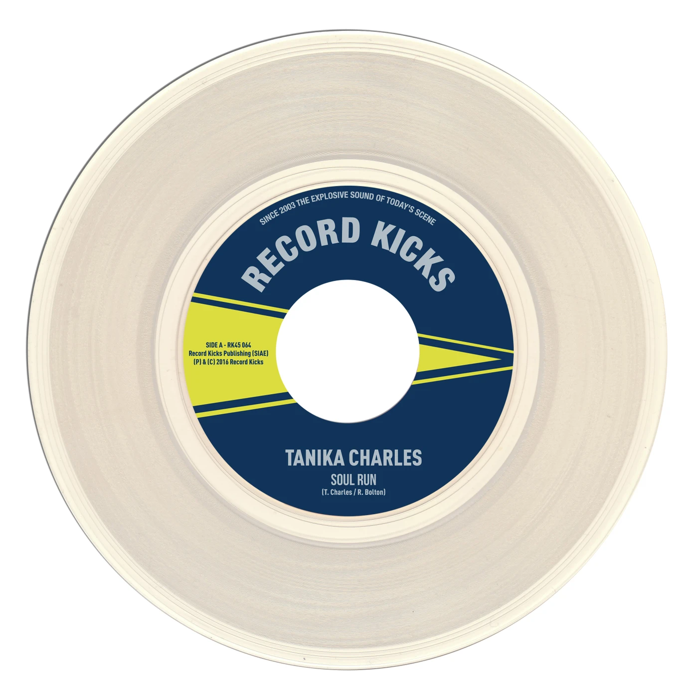 Tanika Charles SOUL RUN /ENDLESS CHAIN Vinyl Record