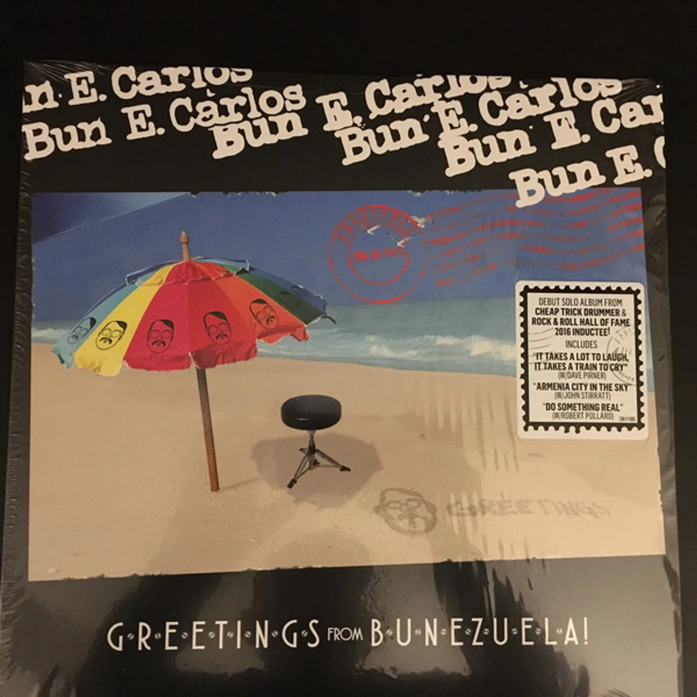 Bun E. Carlos GREETINGS FROM BUNEZ Vinyl Record