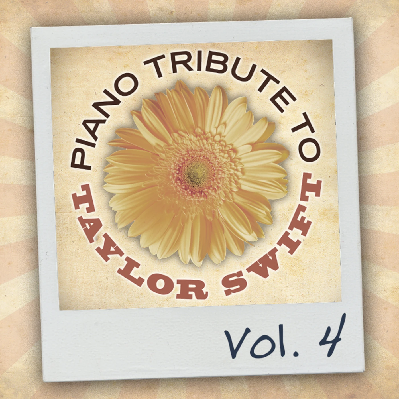 Piano Tribute Players PIANO TRIBUTE TO TAYLOR SWIFT VOL 4 CD