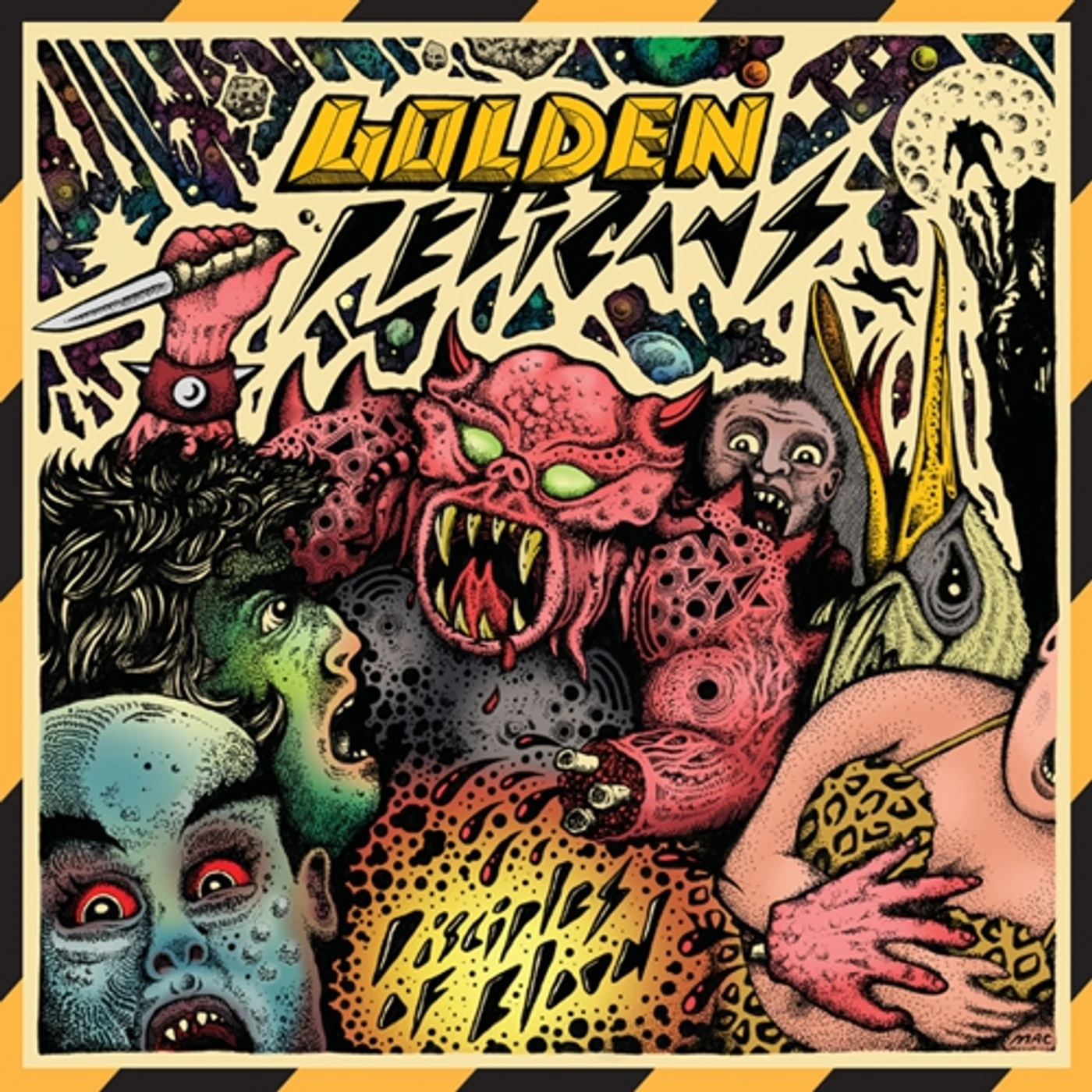 Golden Pelicans Disciples of Blood Vinyl Record