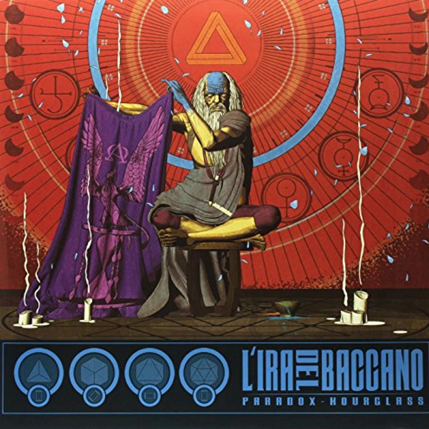 L'Ira del Baccano PARADOX HOURGLASS (RED VINYL) Vinyl Record