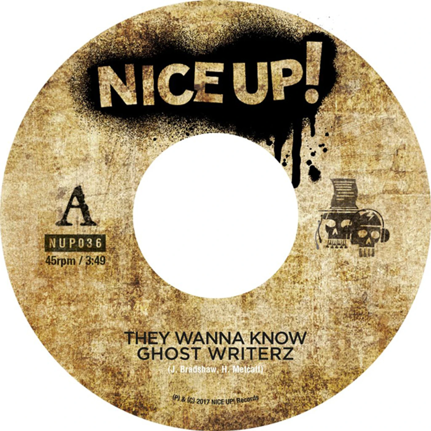 Ghost Writerz They Wanna Know Vinyl Record