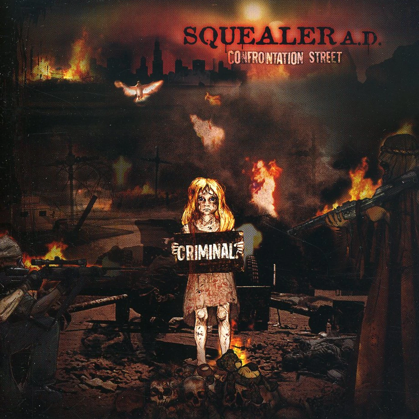 Squealer CONFRONTATION STREET CD