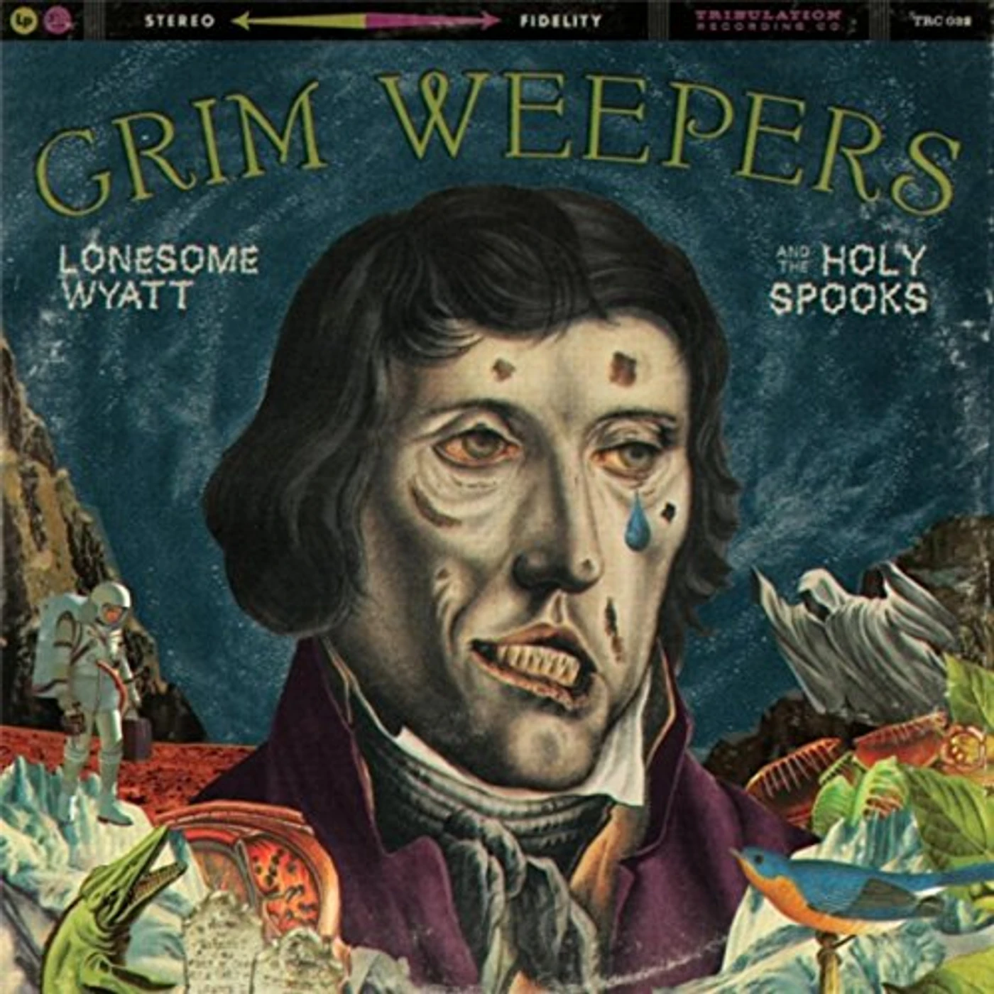 Lonesome Wyatt and the Holy Spooks GRIM WEEPERS CD