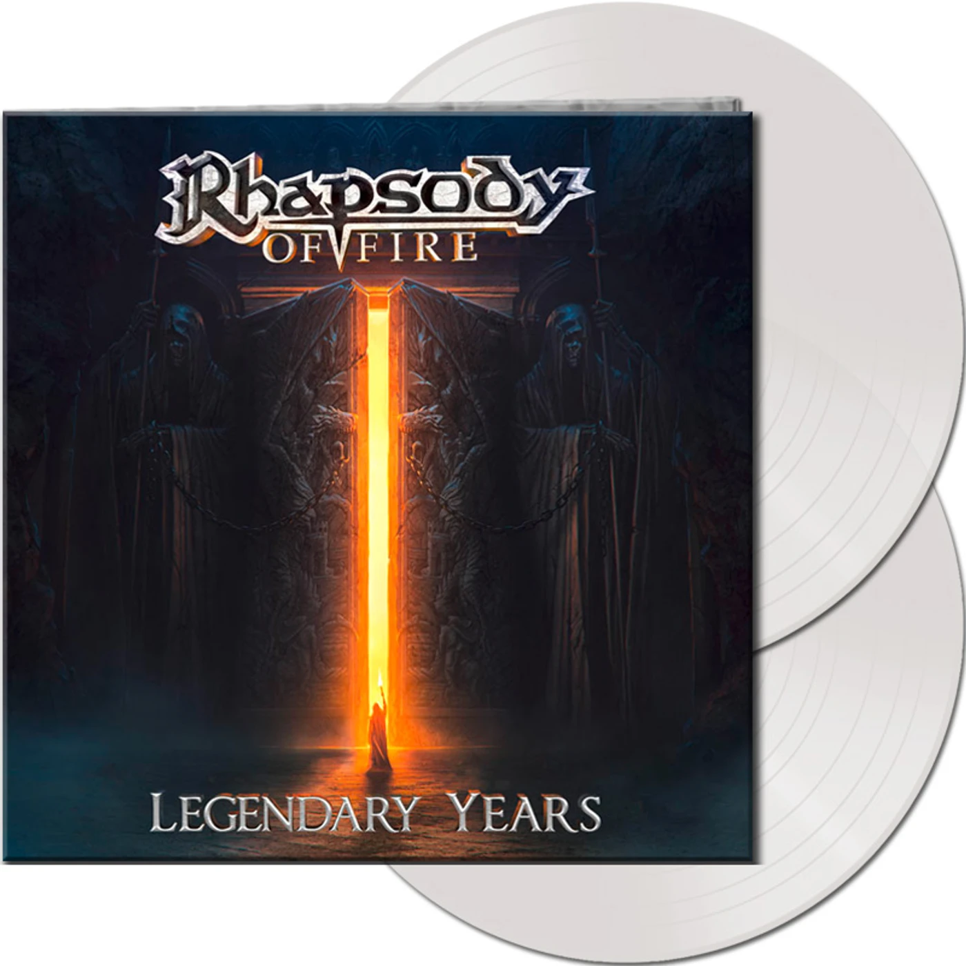 Rhapsody Of Fire LEGENDARY YEARS (CLEAR VINYL) Vinyl Record