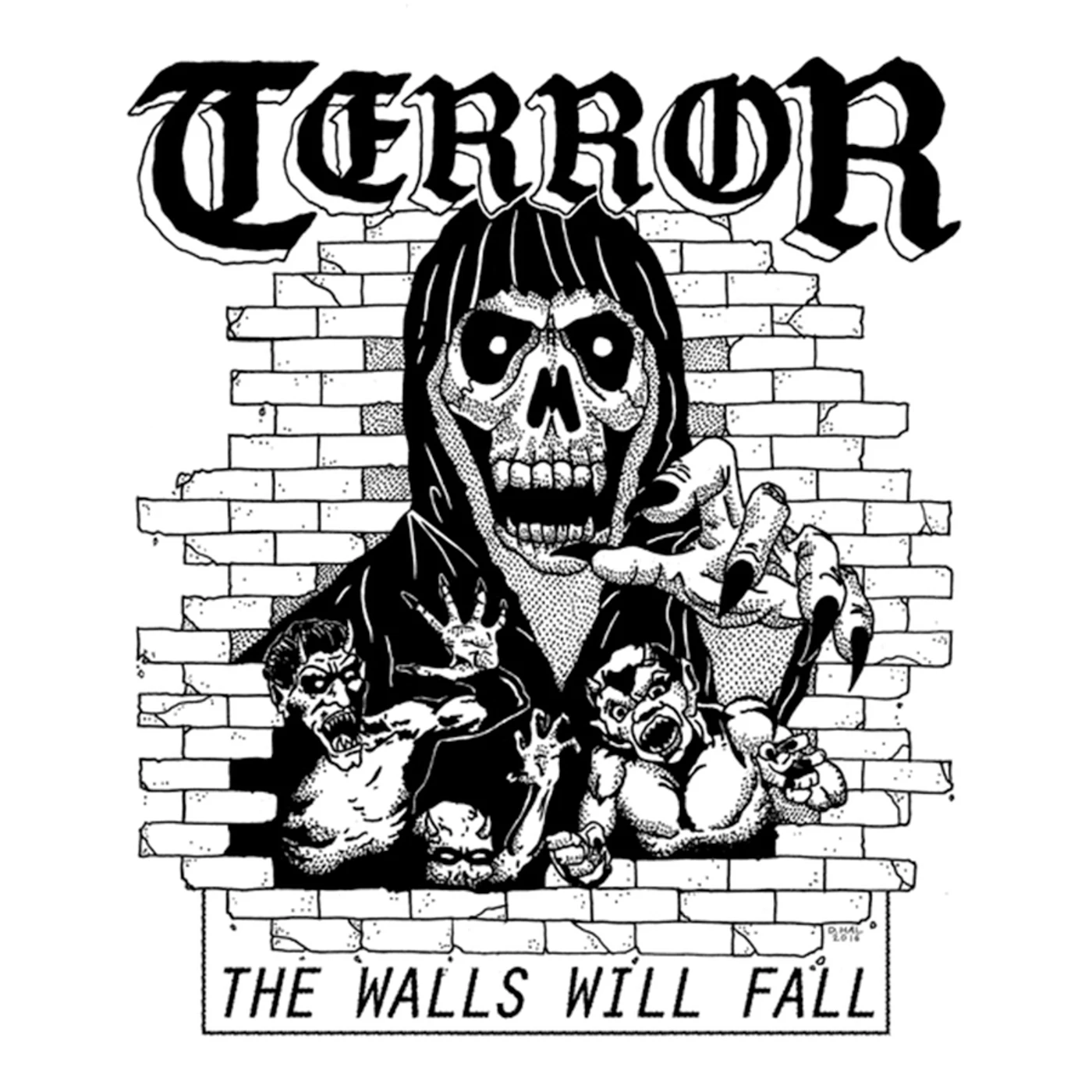 Terror WALLS WILL FALL Vinyl Record