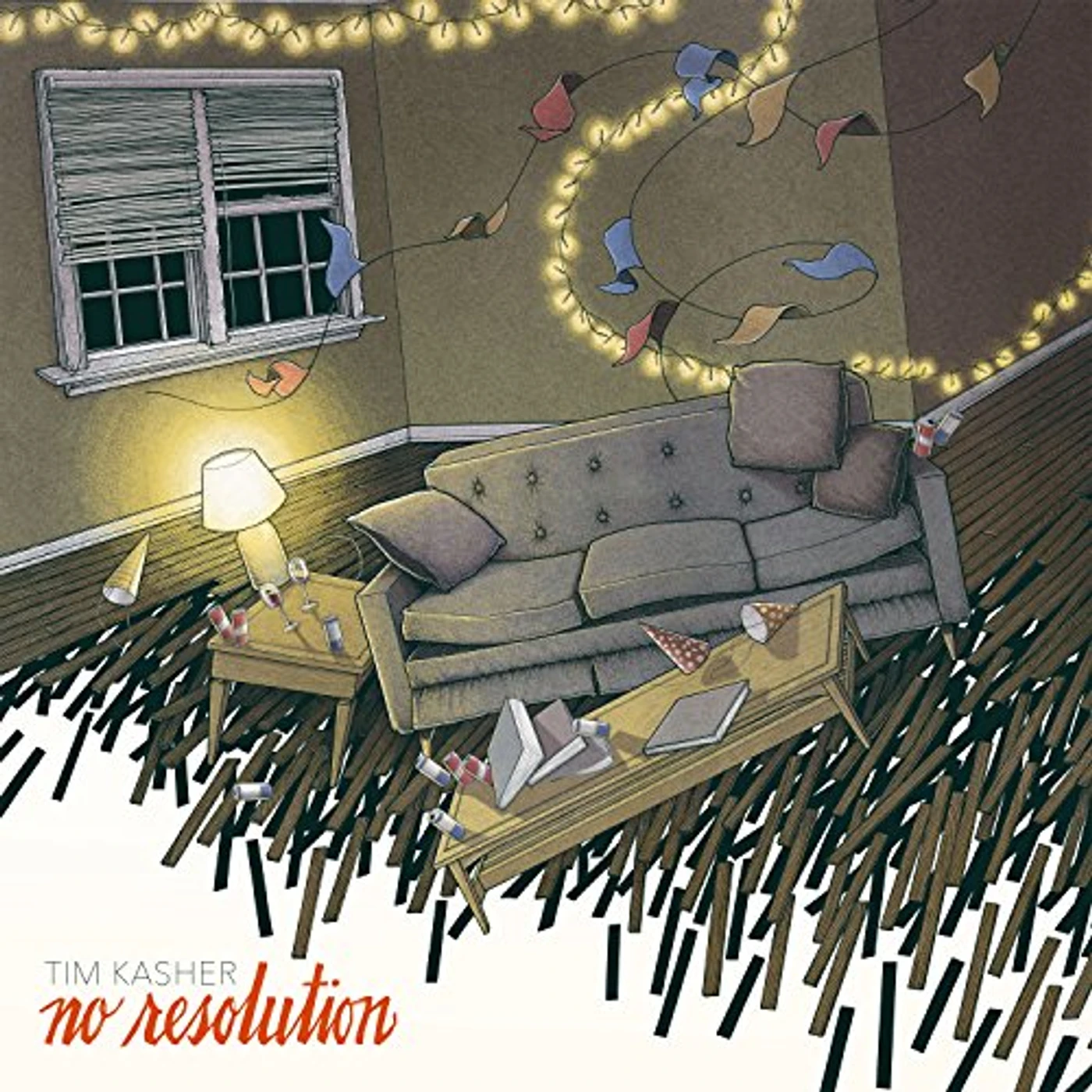 Tim Kasher NO RESOLUTION Vinyl Record