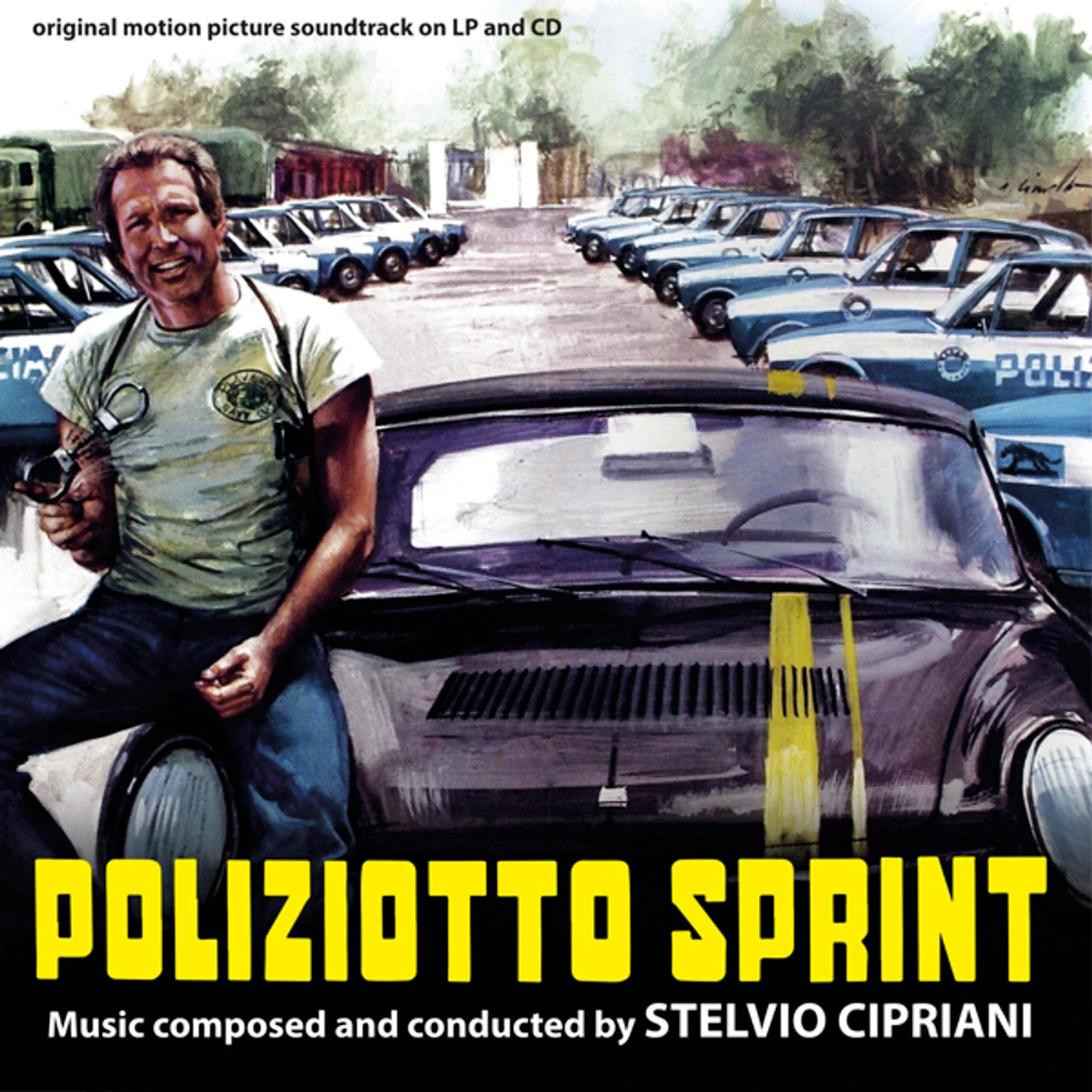 Stelvio Cipriani POLIZIOTTO SPRINT / O.S.T. Vinyl Record