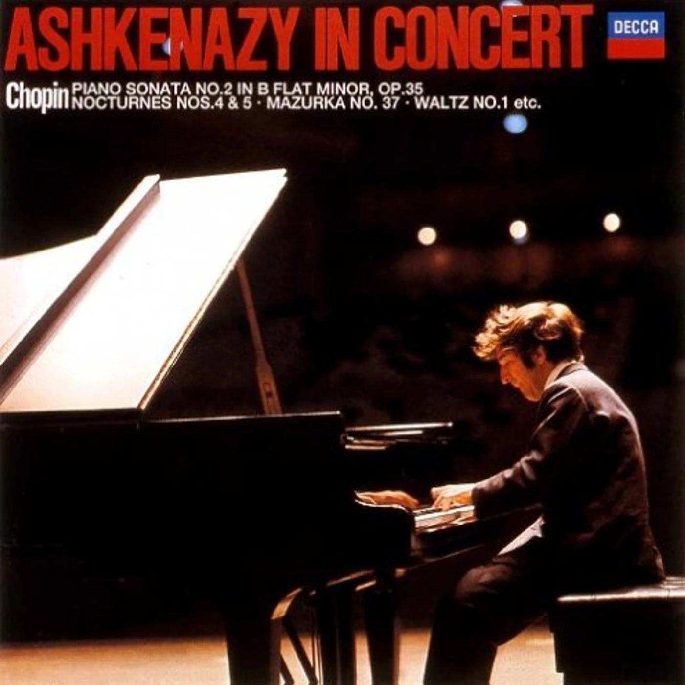 Vladimir Ashkenazy ASHKENAZY / CHOPIN LIVE CD