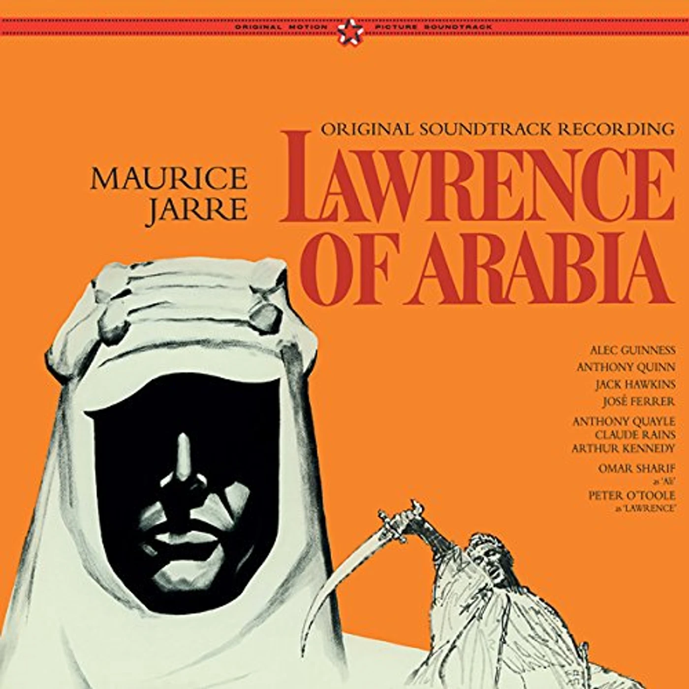 Maurice Jarre LAWRENCE OF ARABIA Original Soundtrack  (LIMITED/180G/GATEFOLD/DMM) Vinyl Record