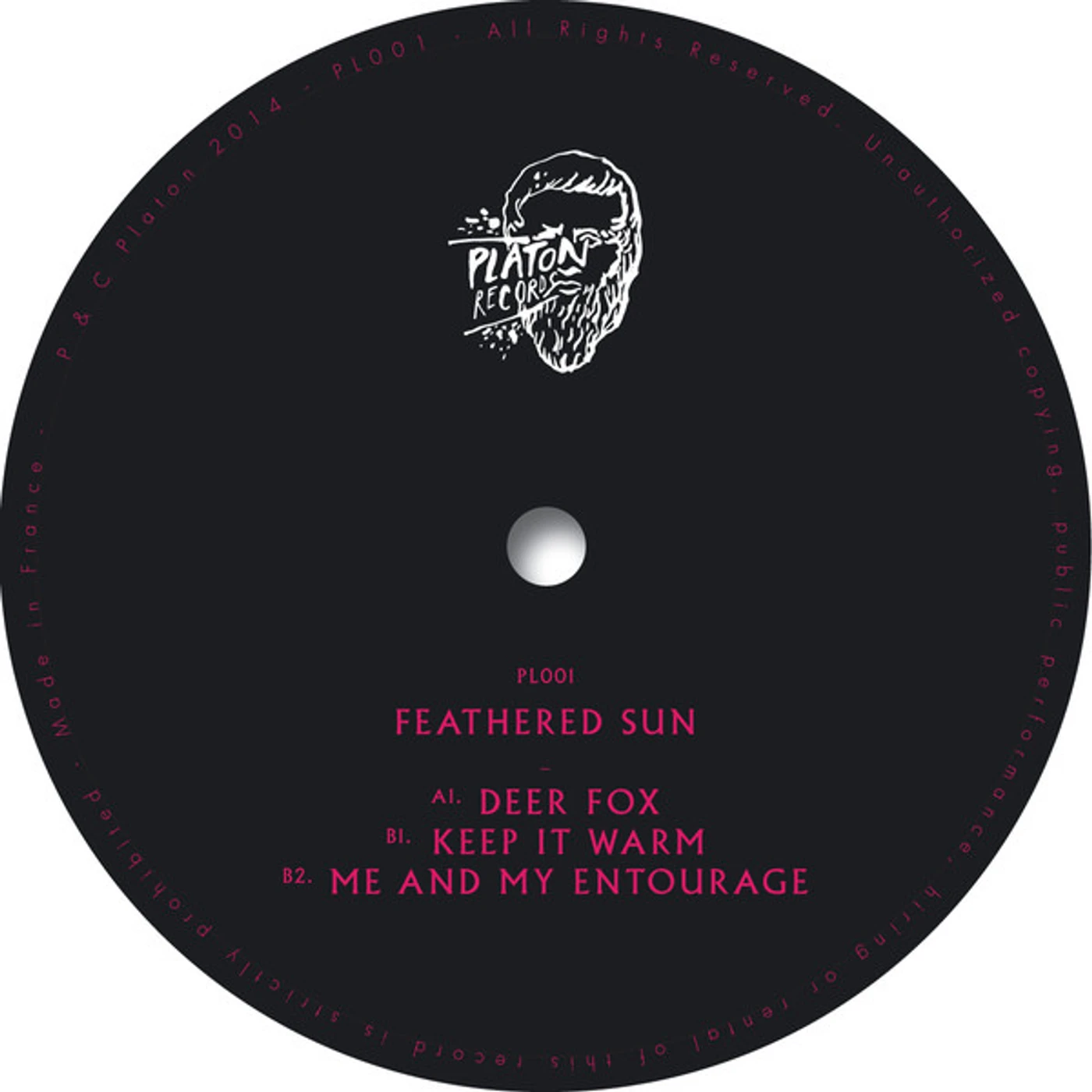 FEATHERED SUN Deer Fox Vinyl Record