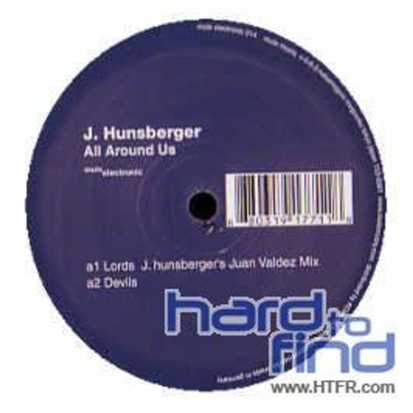 Jay Hunsberger ALL AROUND US Vinyl Record