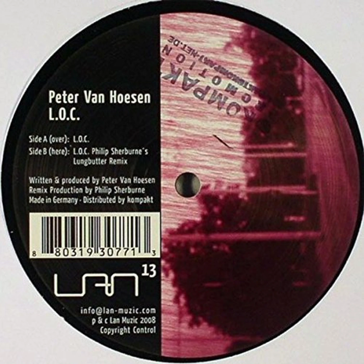 Peter Van Hoesen L.O.C. Vinyl Record