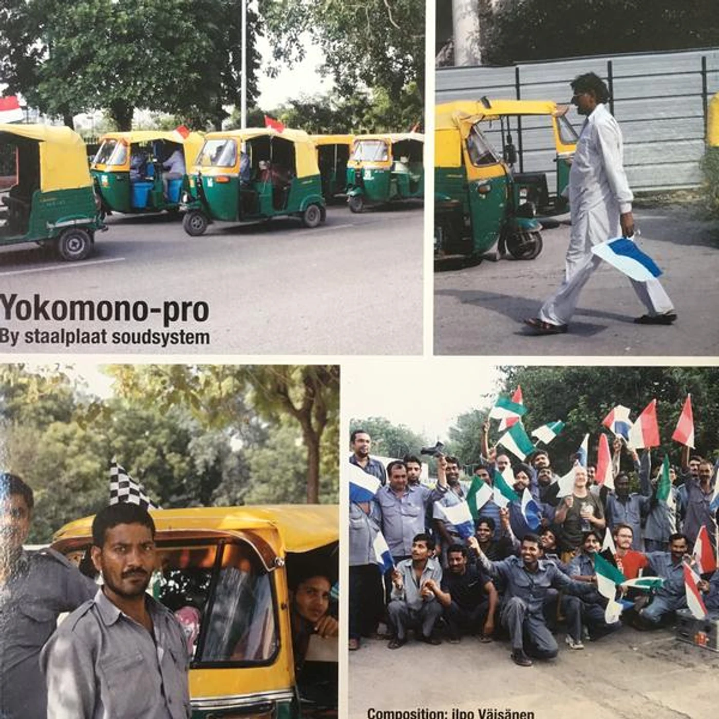 Staalplaat Sound System COMPOSED NATURE / YOKOMONO PRO Vinyl Record