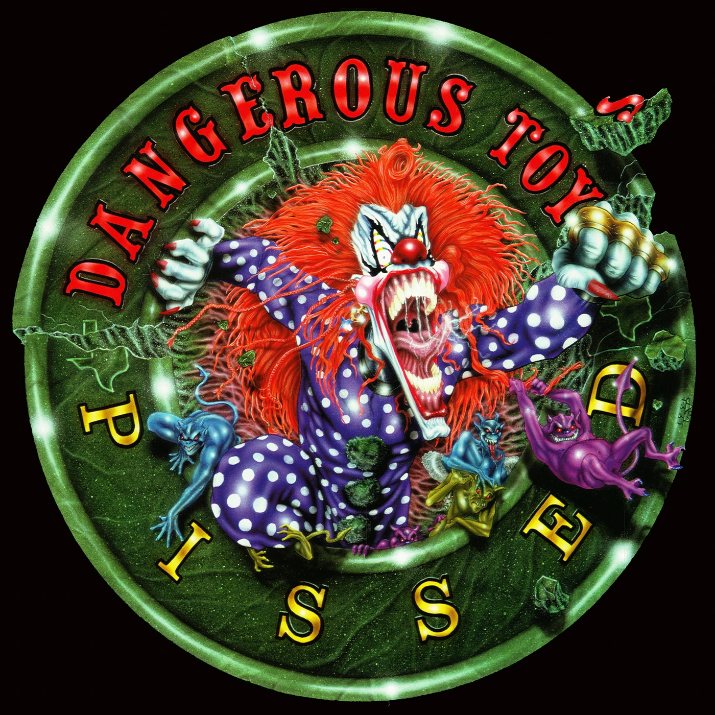 Dangerous Toys PISSED (PICTURE DISC VINYL) Vinyl Record