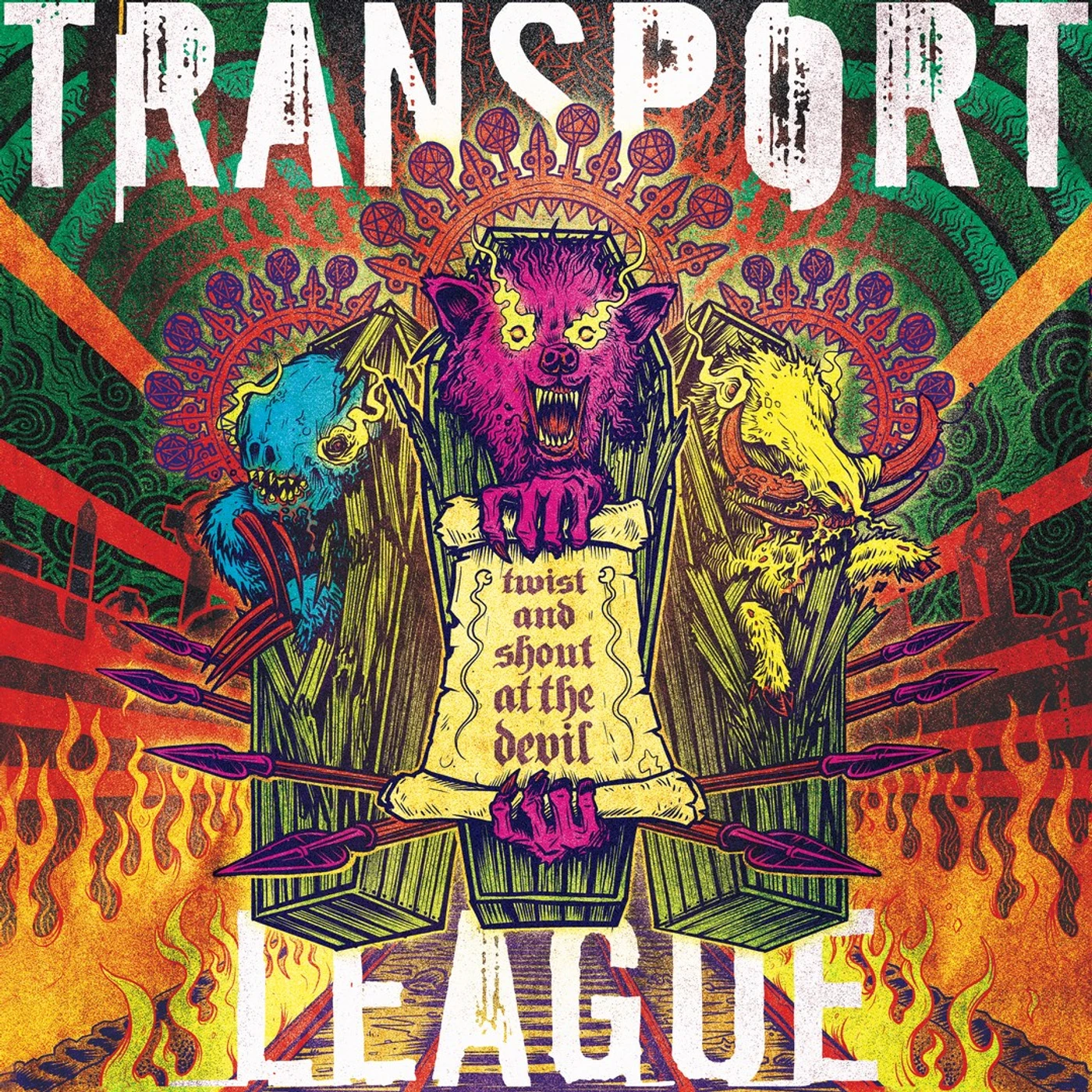 Transport League TWIST & SHOUT AT THE DEVIL CD