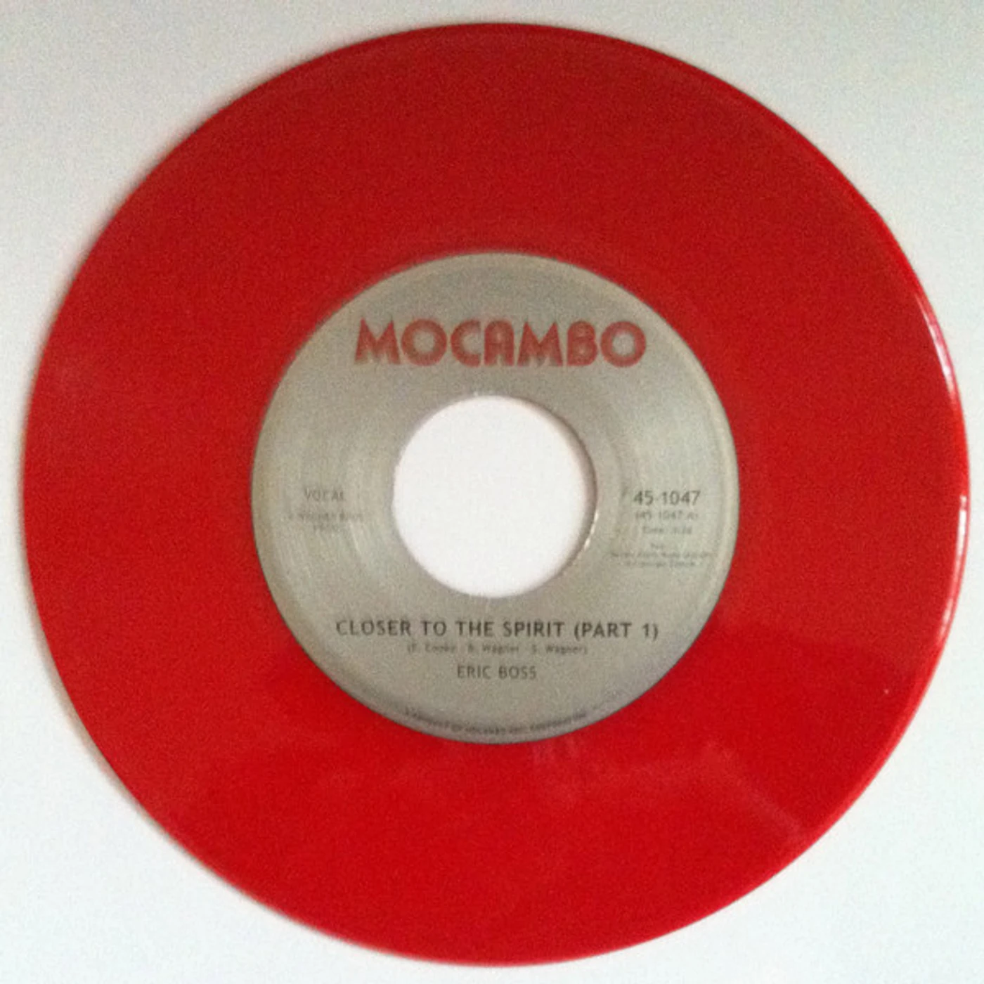 Eric Boss Closer To The Spirit Vinyl Record