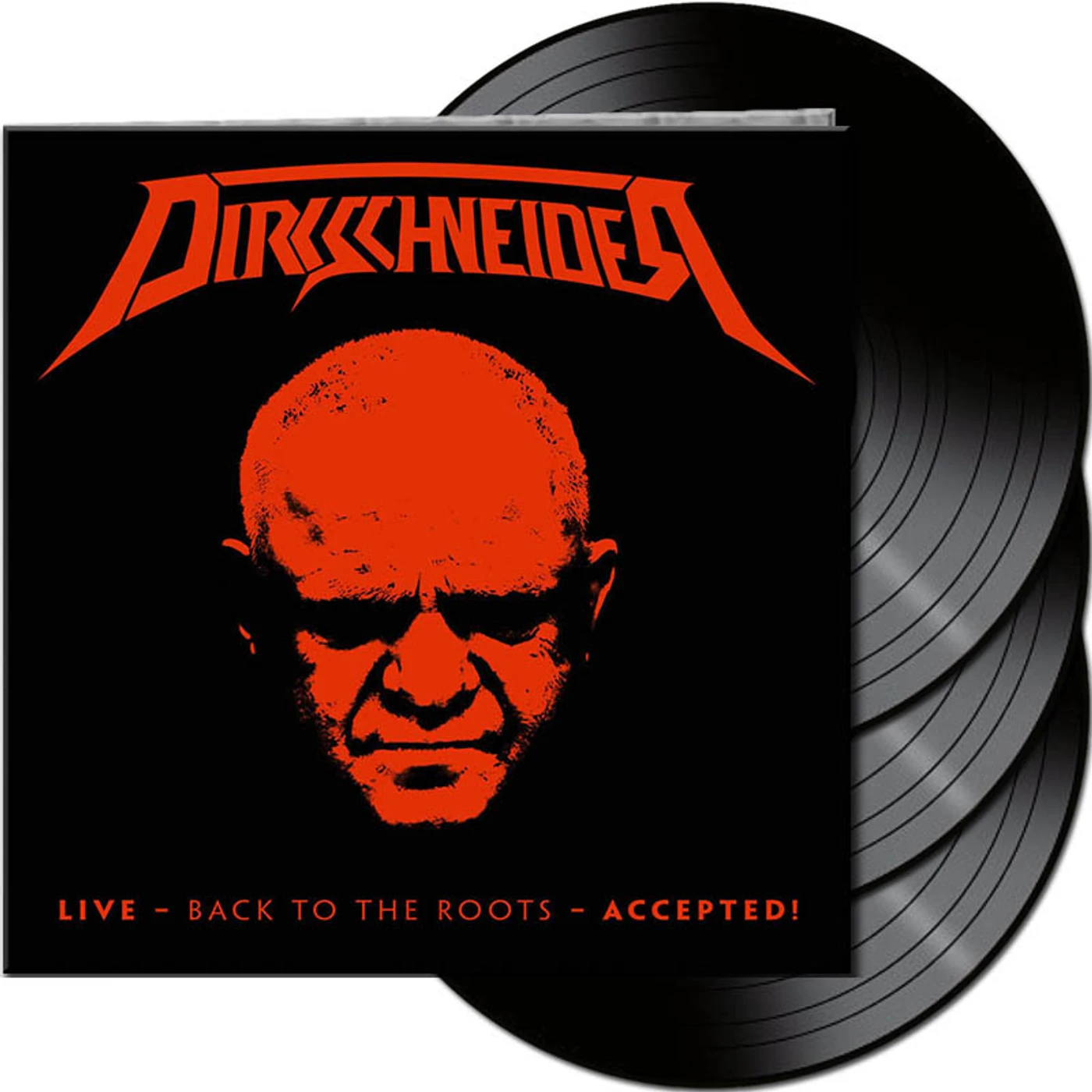 Dirkschneider LIVE - BACK TO THE ROOTS - ACCEPTED! Vinyl Record