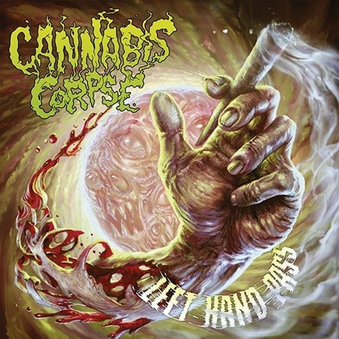 Cannabis Corpse LEFT HAND PASS (PICTURE DISC) Vinyl Record