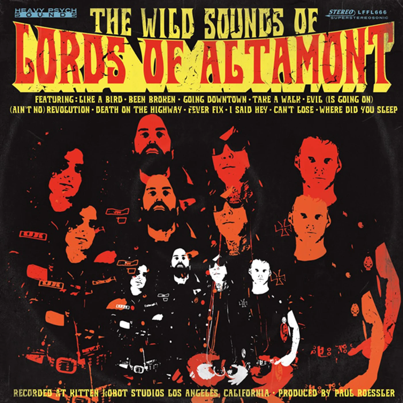 WILD SOUNDS OF The Lords of Altamont (COLOR VINYL) Vinyl Record