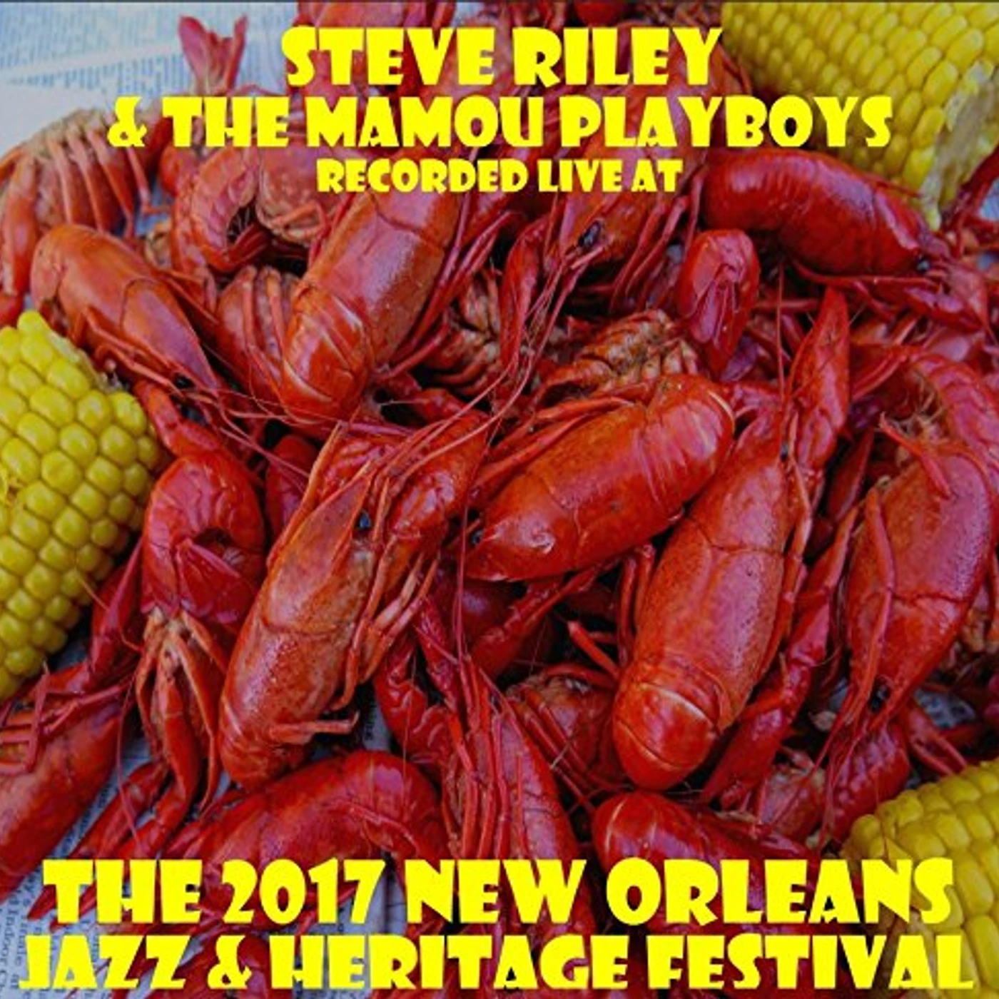 Steve Riley LIVE AT JAZZFEST 2017 CD