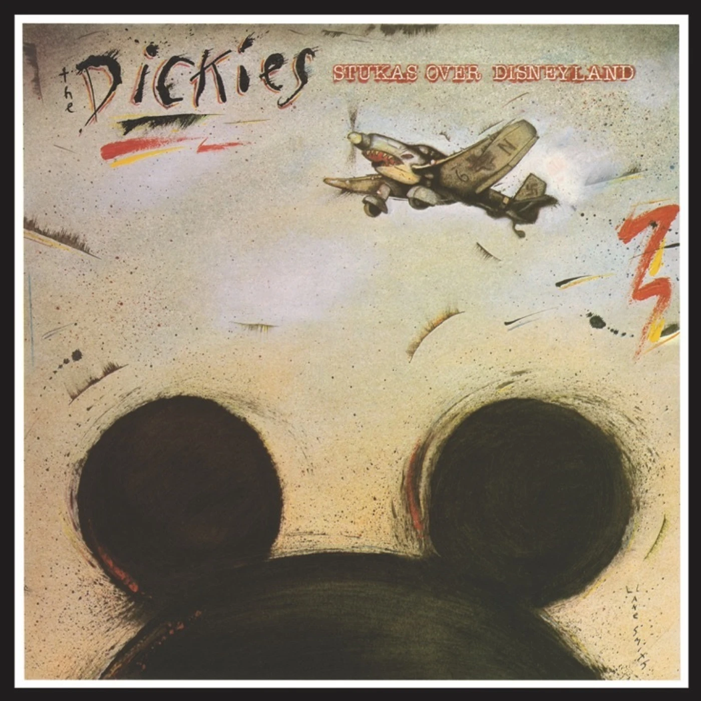 The Dickies STUKAS OVER DISNEYLAND (180G BLACK) Vinyl Record