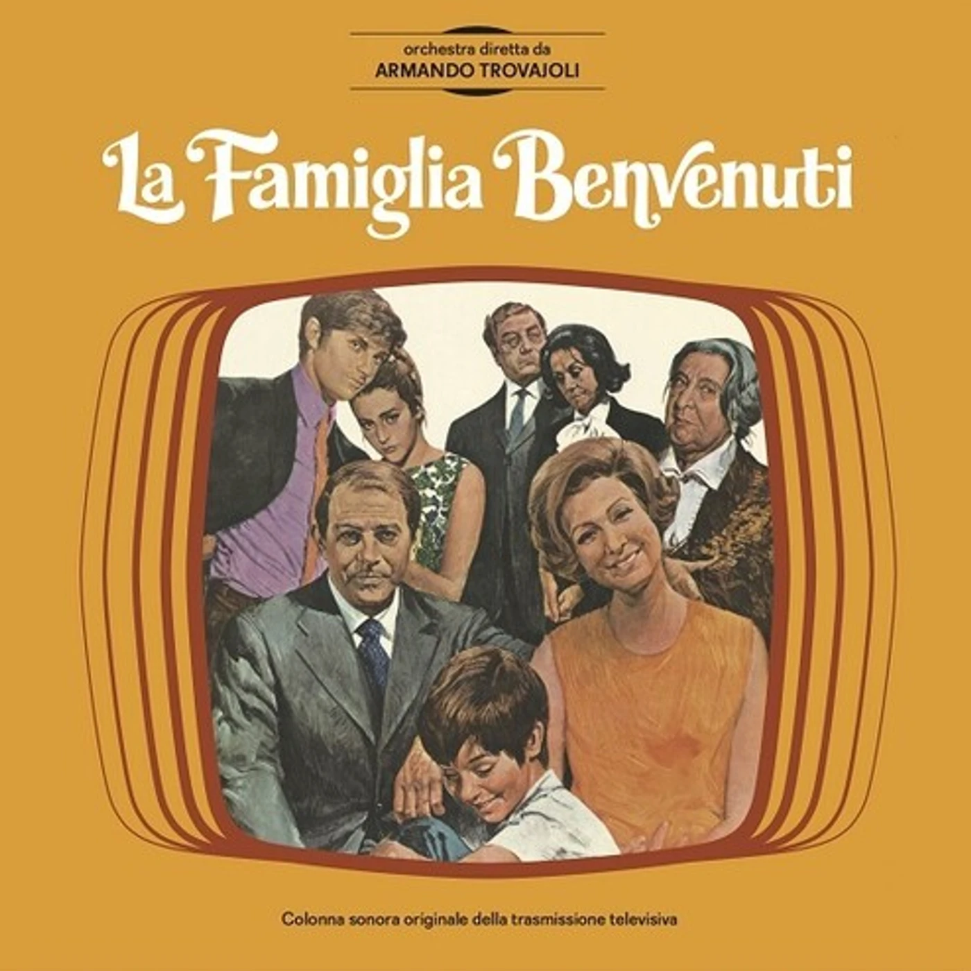 Armando Trovajoli LA FAMIGLIA BENVENUTI Vinyl Record