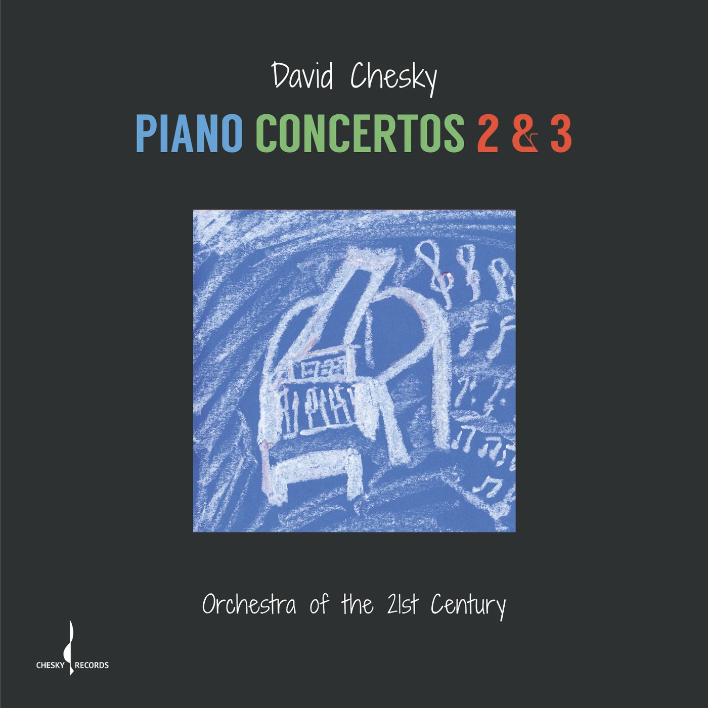 David Chesky PIANO CONCERTOS 2 & 3 CD