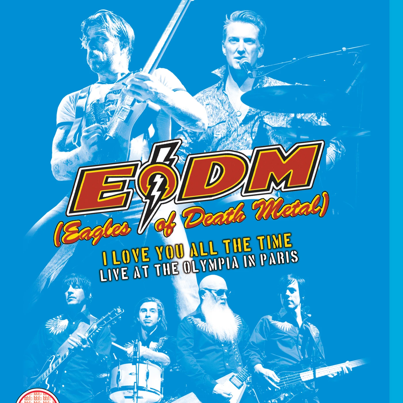 Eagles Of Death Metal I LOVE YOU ALL THE TIME: LIVE AT OLYMPIA IN PARIS Blu-ray
